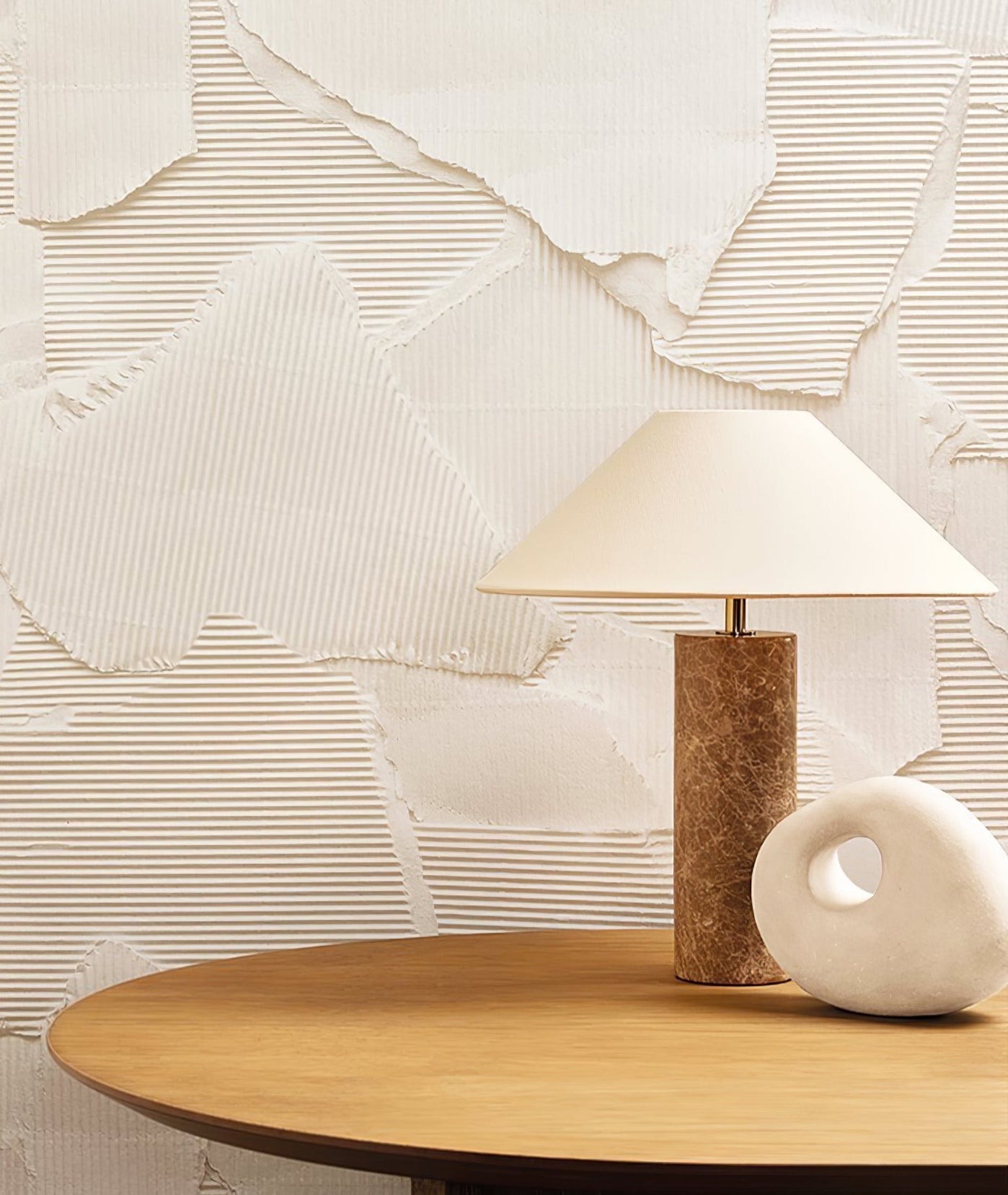 Peterielle Modern Marble Table Lamp