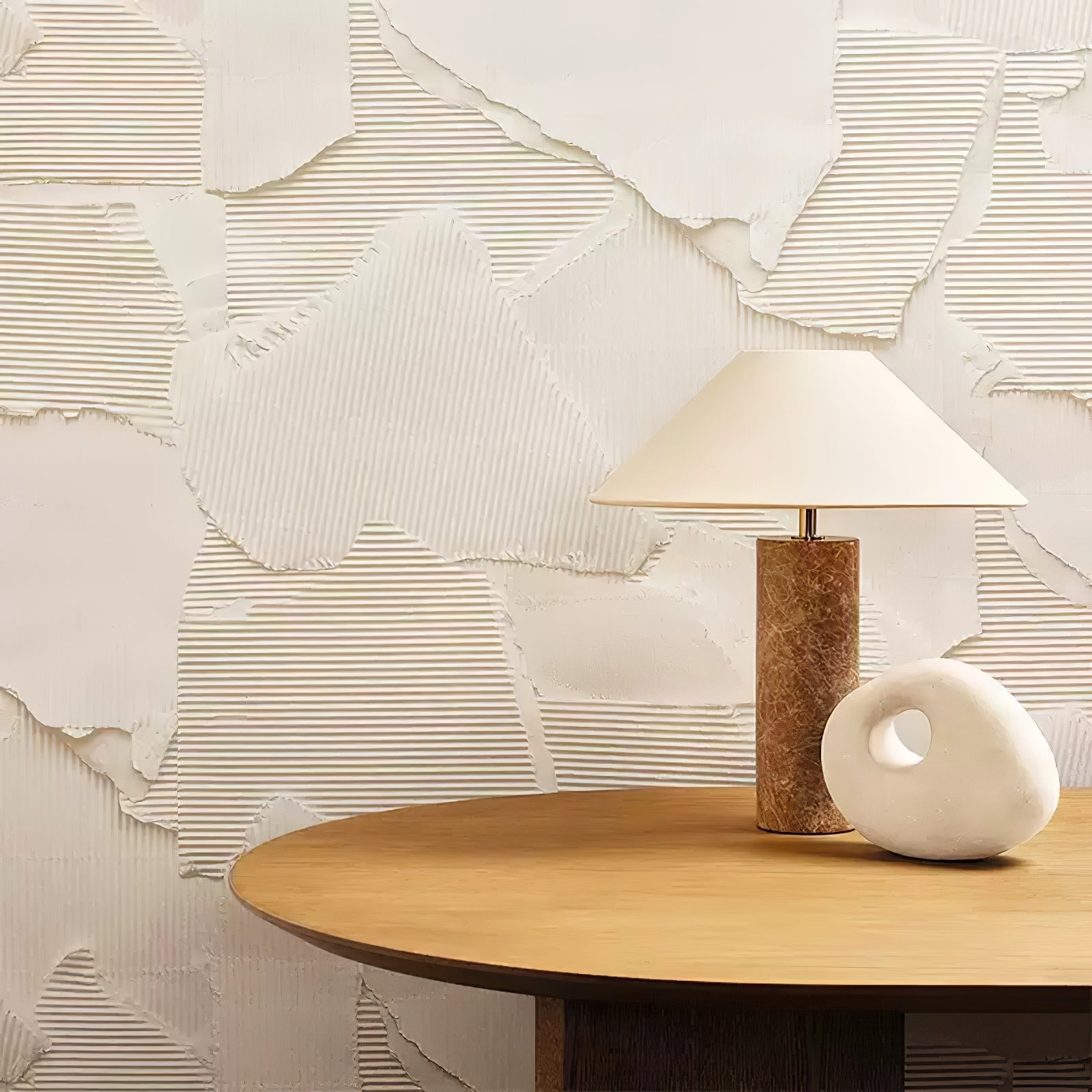Peterielle Modern Marble Table Lamp