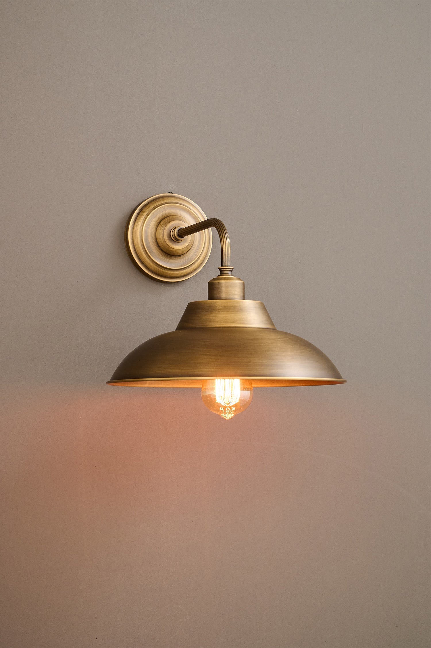 Edenmere Brass Indoor Wall Light