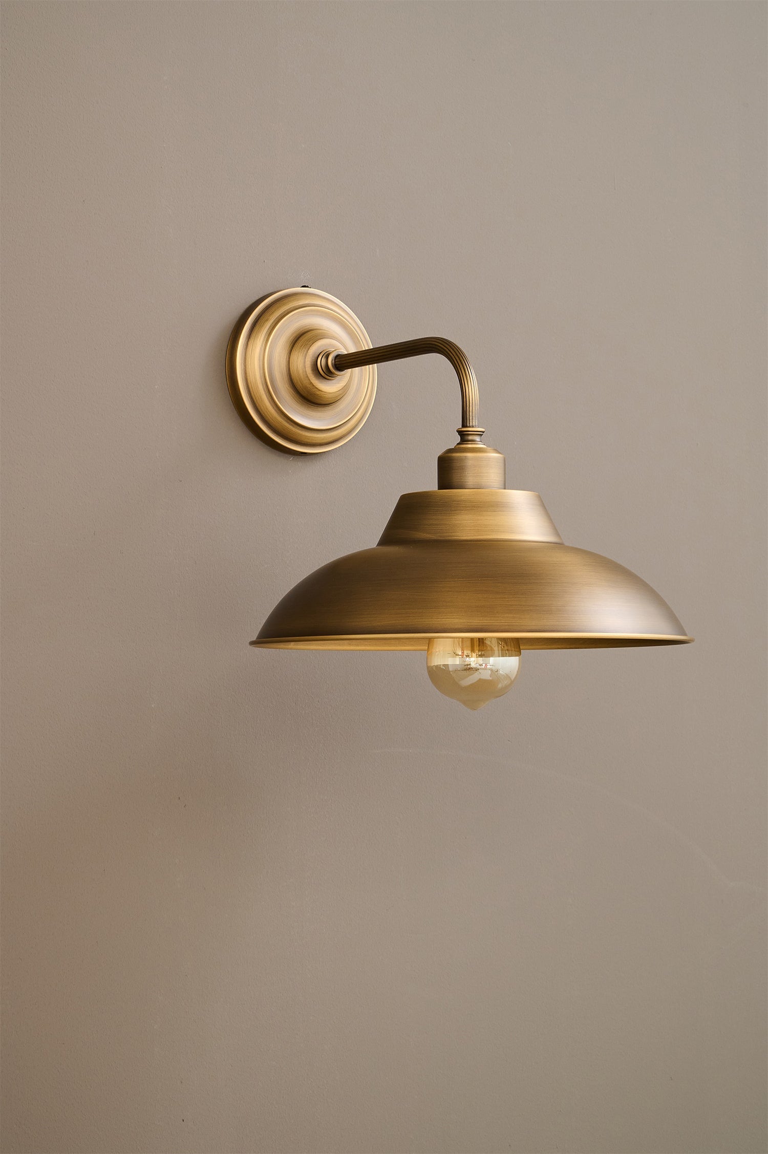 Edenmere Brass Indoor Wall Light