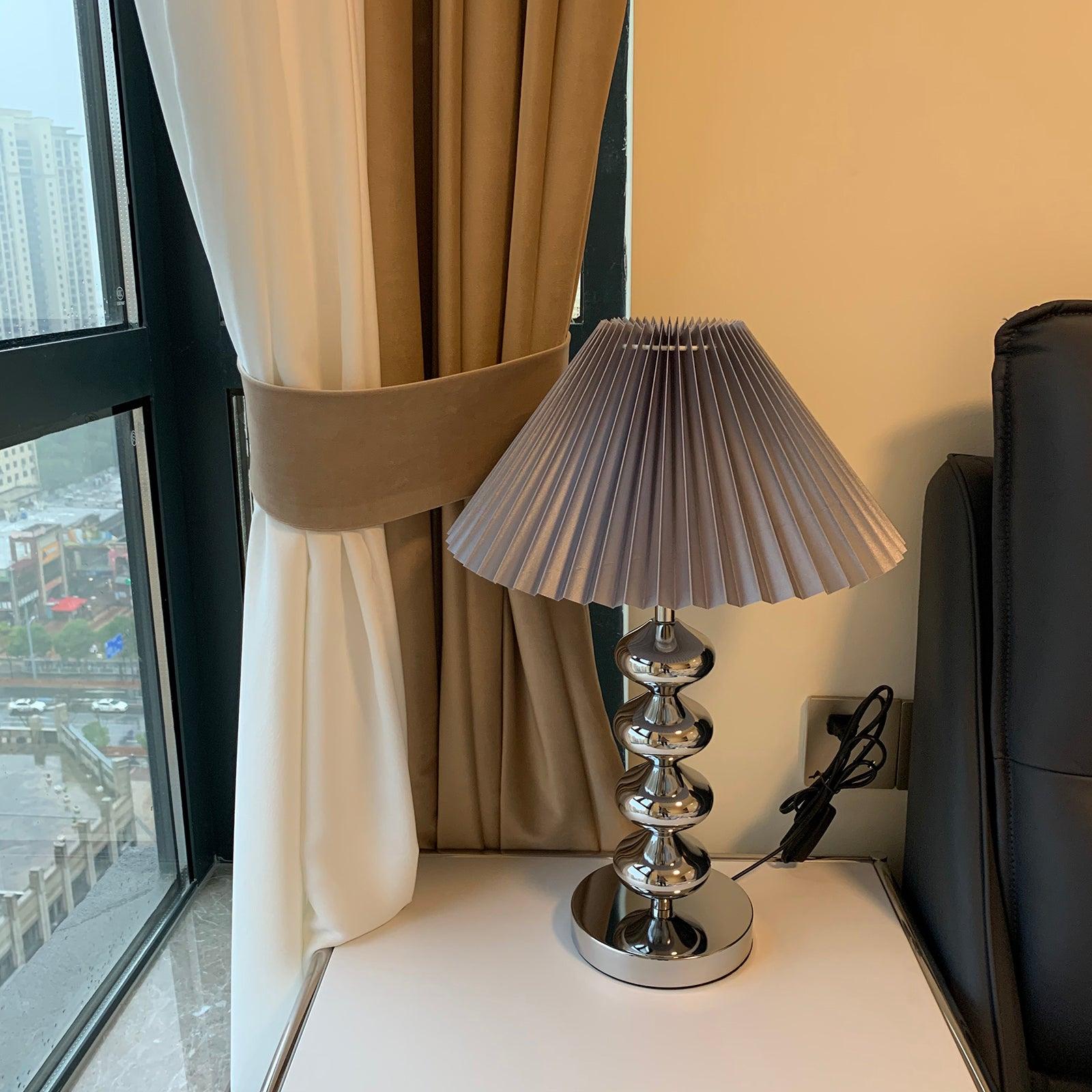Cyris Retro Pleated Table Lamp