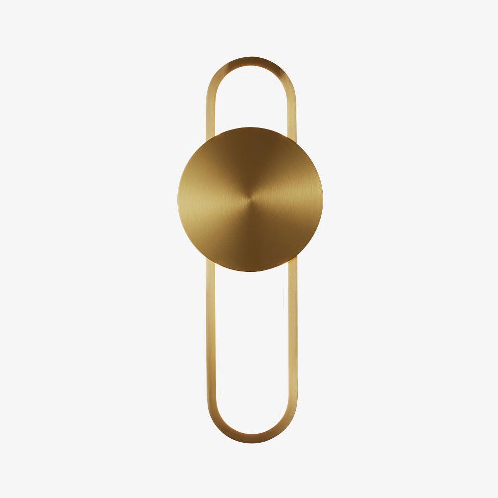 Orieniella Modern Minimalist Brass Wall Lamp