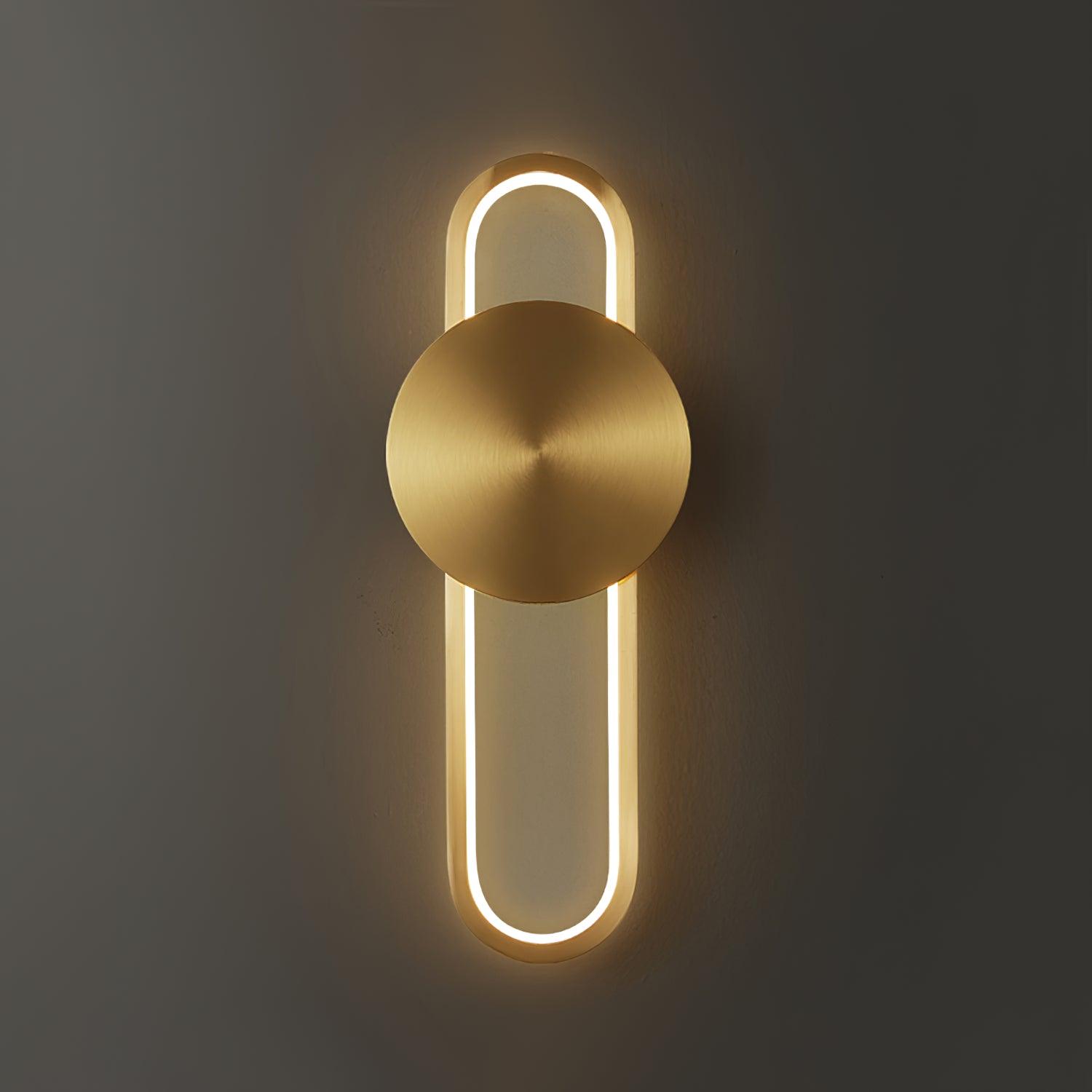 Orieniella Modern Minimalist Brass Wall Lamp