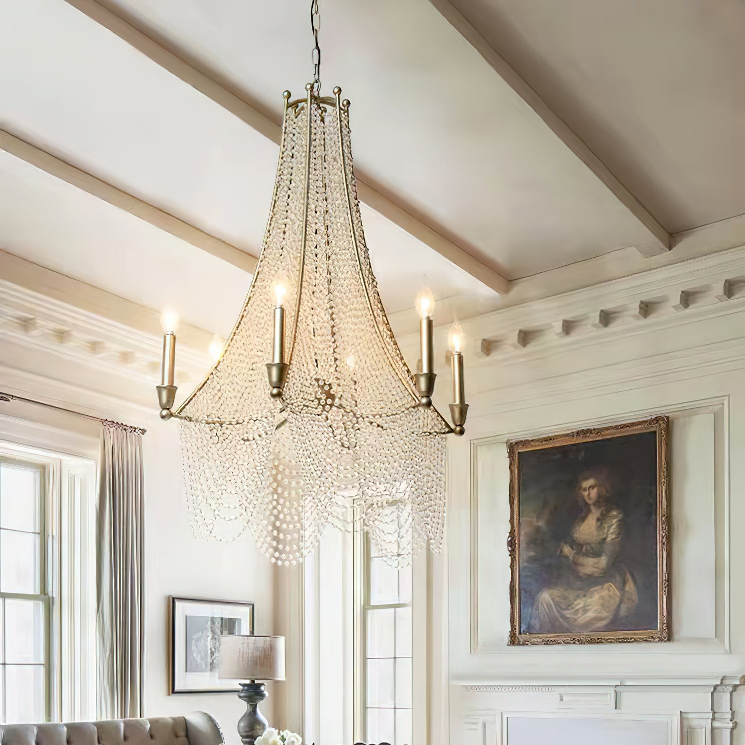 Delagrove Crystal Chandelier