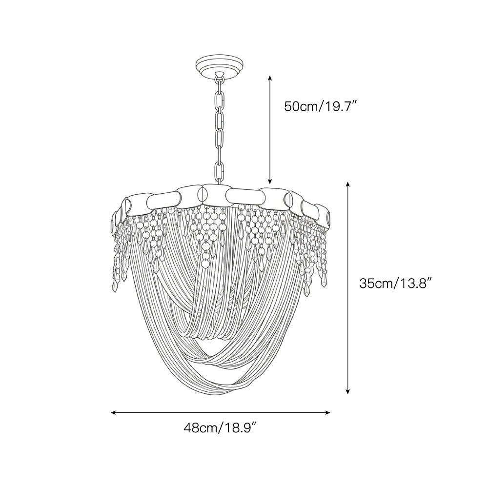 Almeria Crystal Chandelier