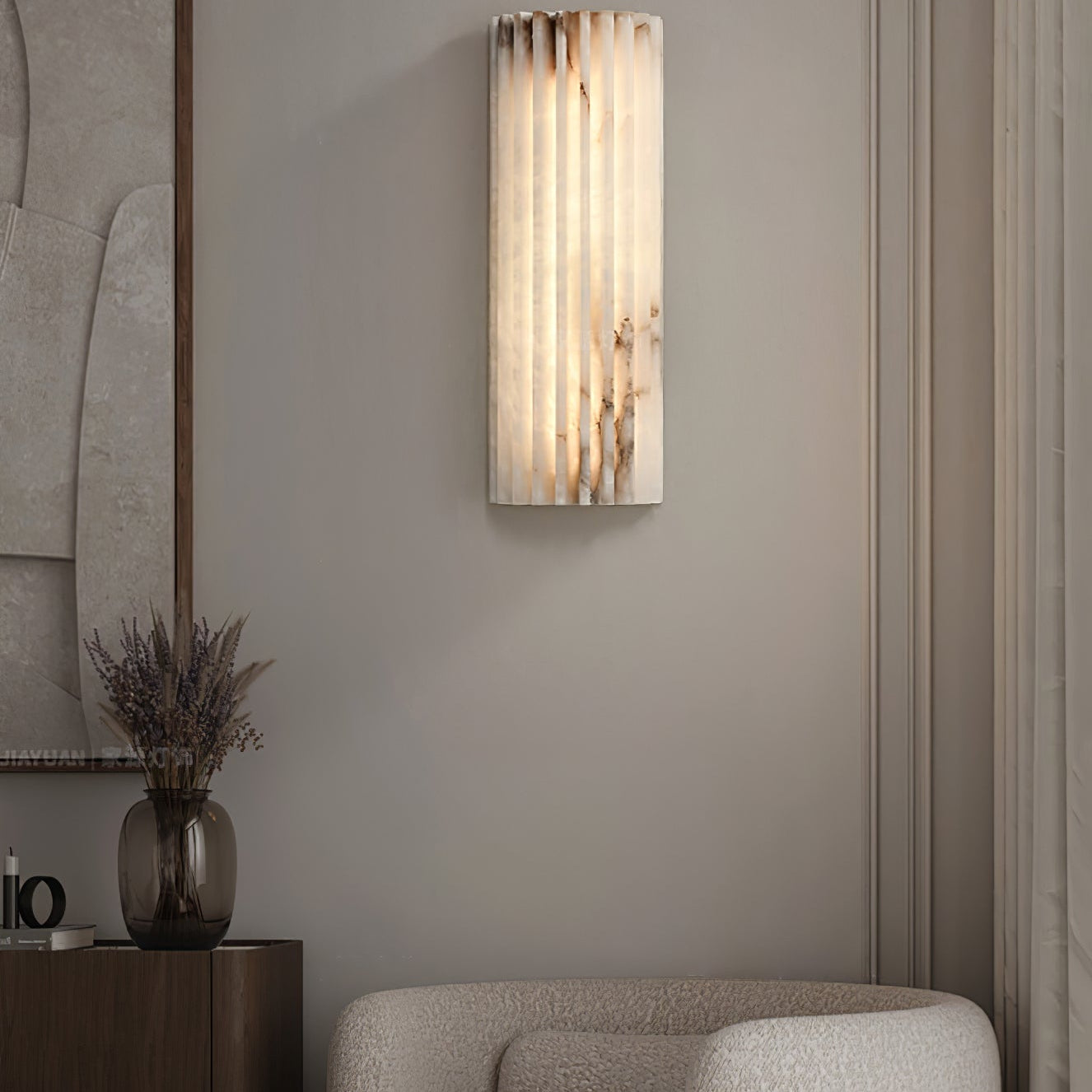 Orcarion Alabaster Wall Light