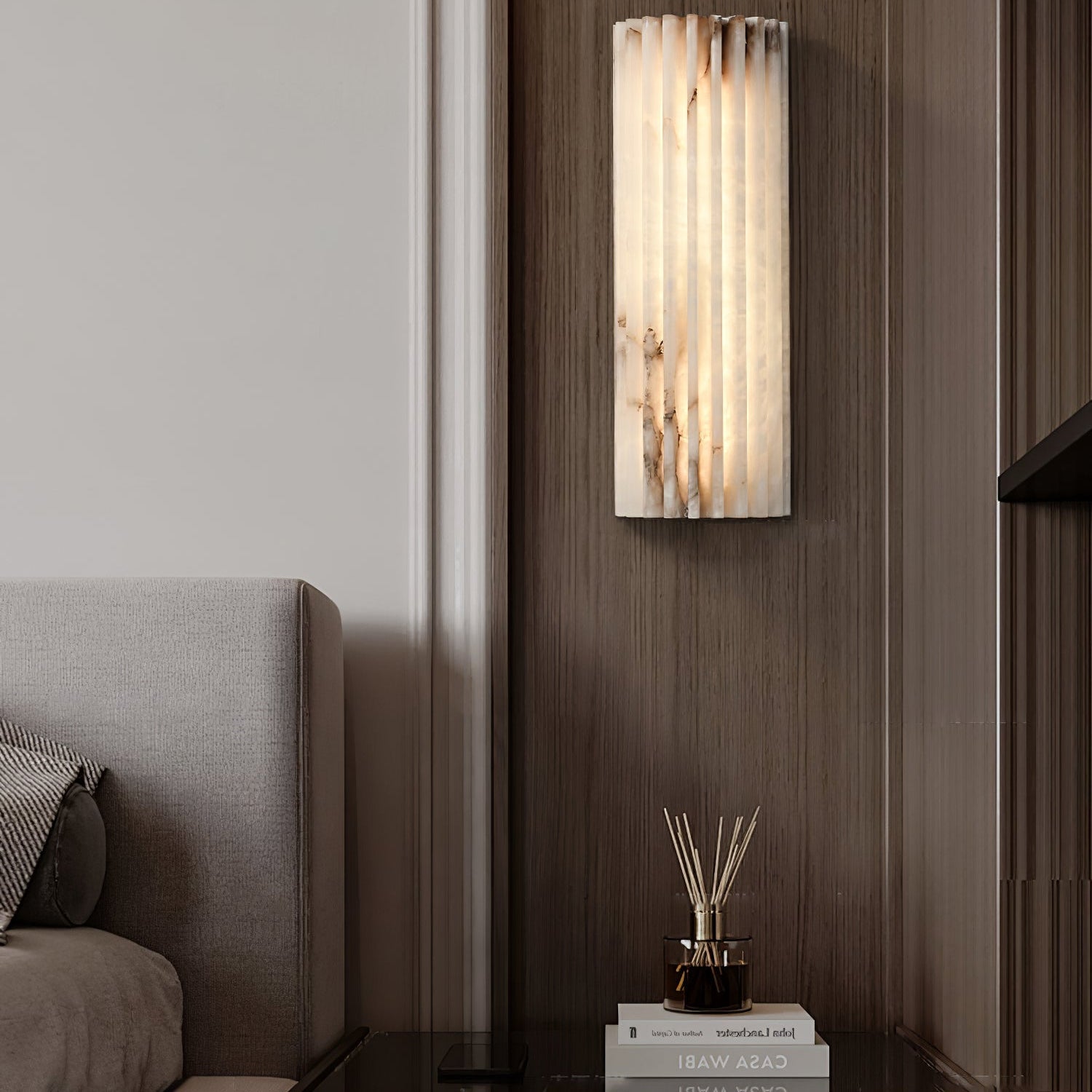 Orcarion Alabaster Wall Light