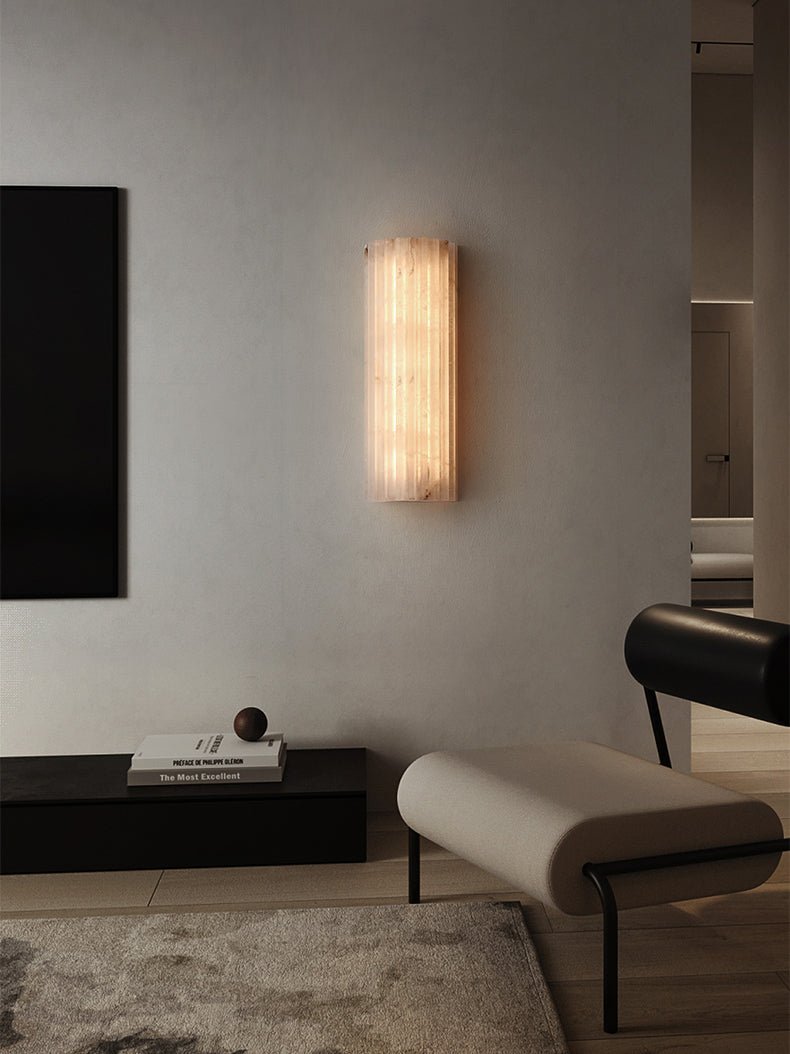 Willowfield Alabaster Indoor Wall Light