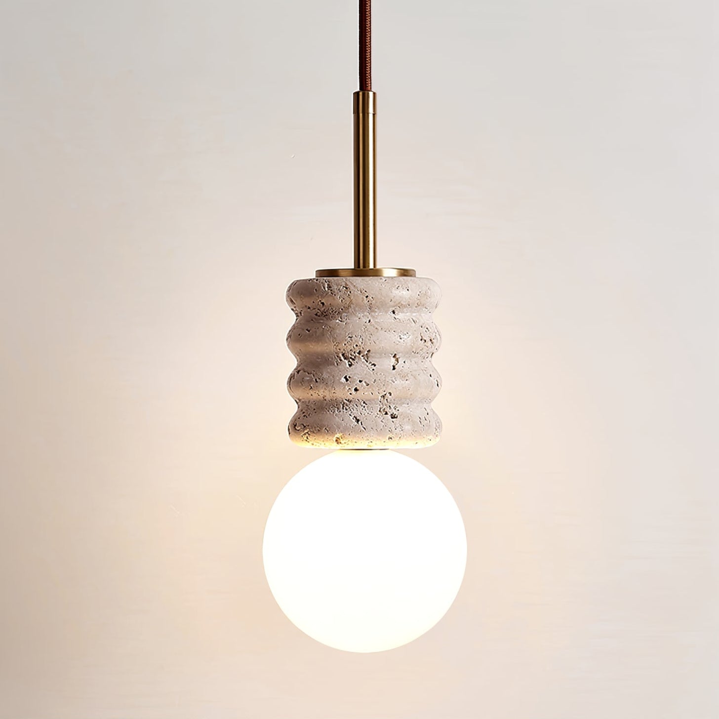 Akls Travertine Pendant Lamp