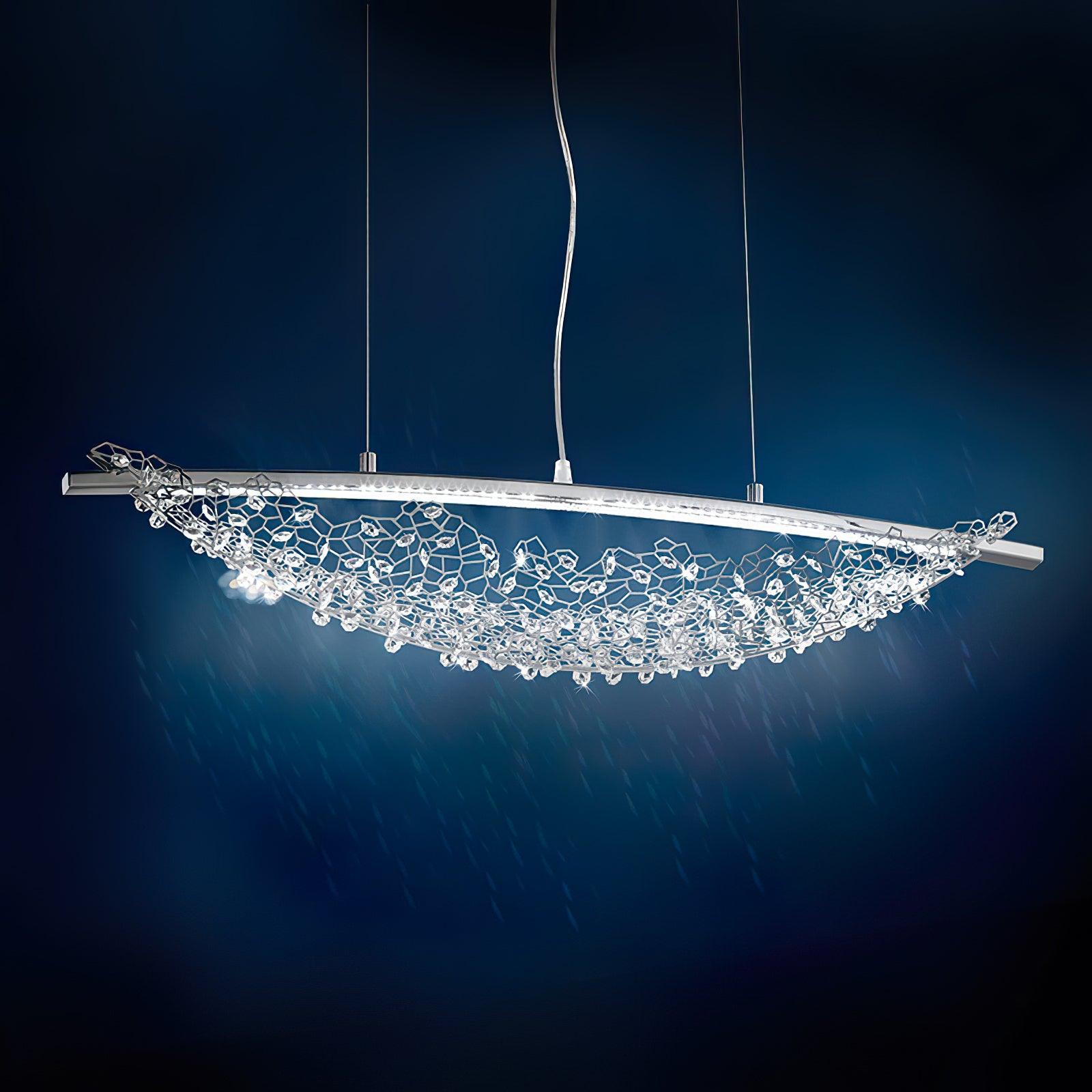 Elvarin Crystal Pendant Light