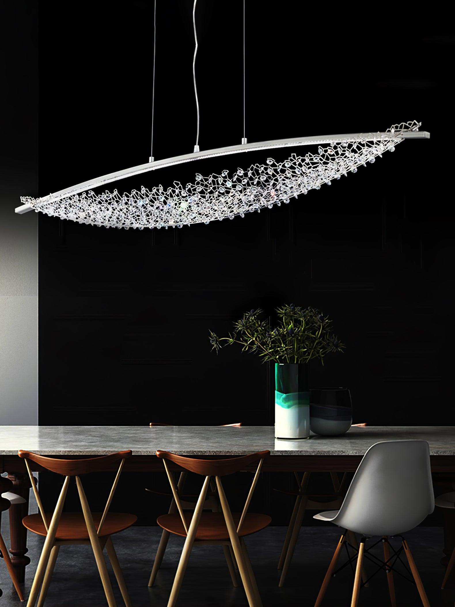 Elvarin Crystal Pendant Light