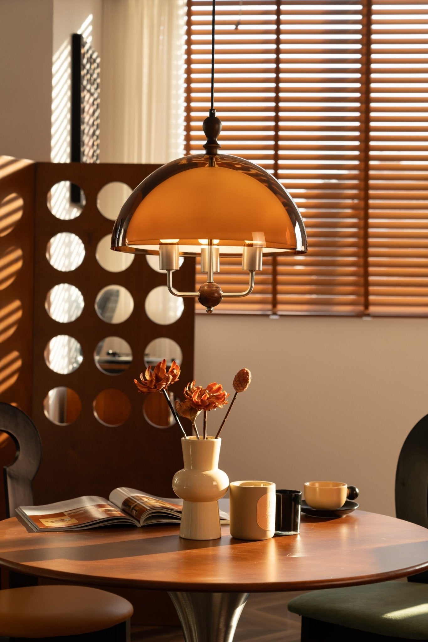 Cindariel Dome Shaped Pendant Light