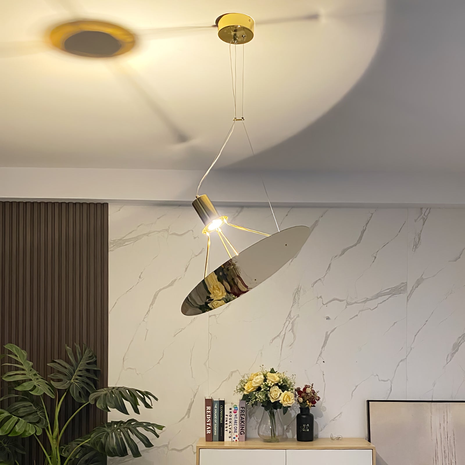 Brio Steel Minimalistic Pendant Lamp