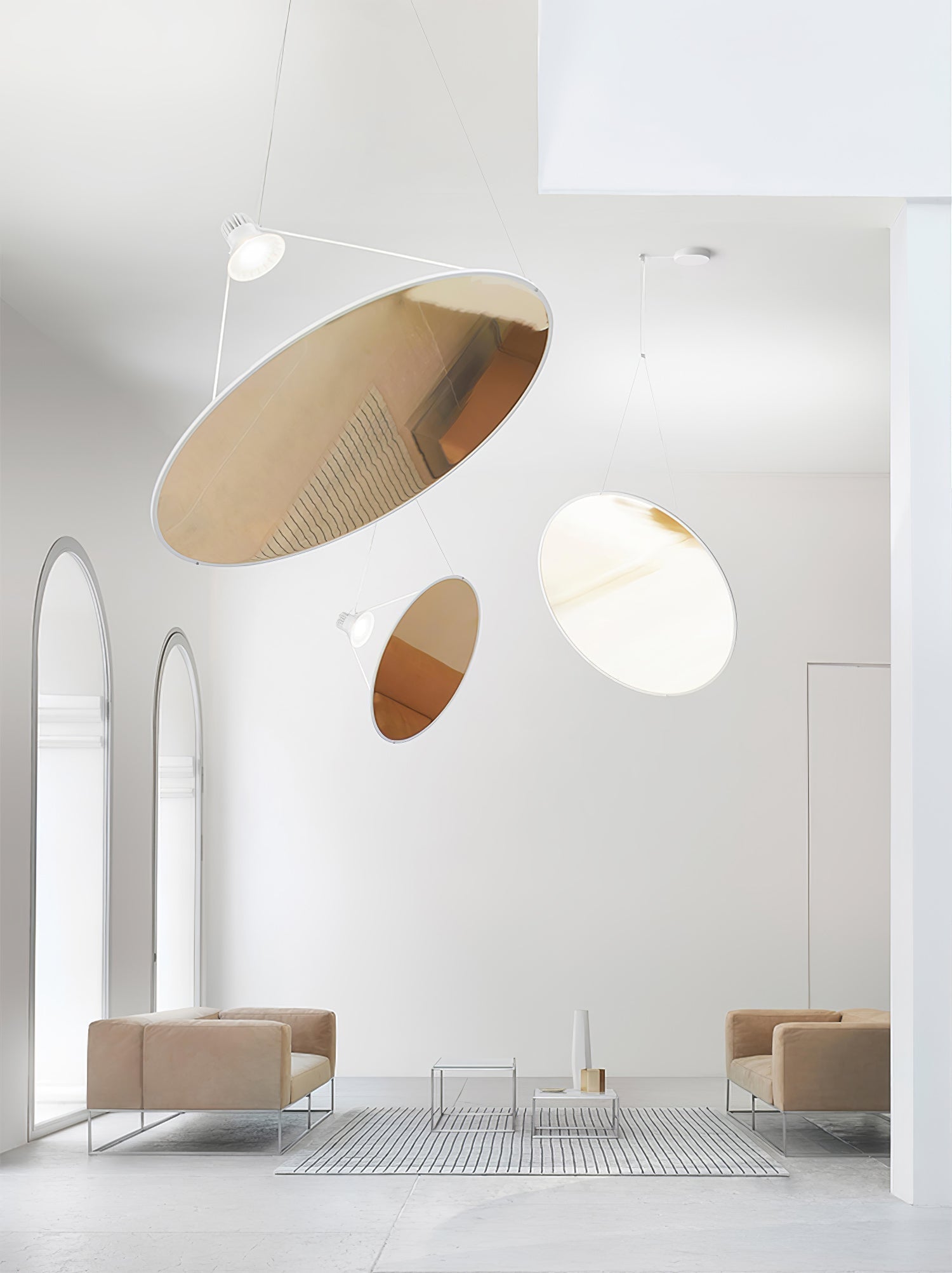 Brio Steel Minimalistic Pendant Lamp