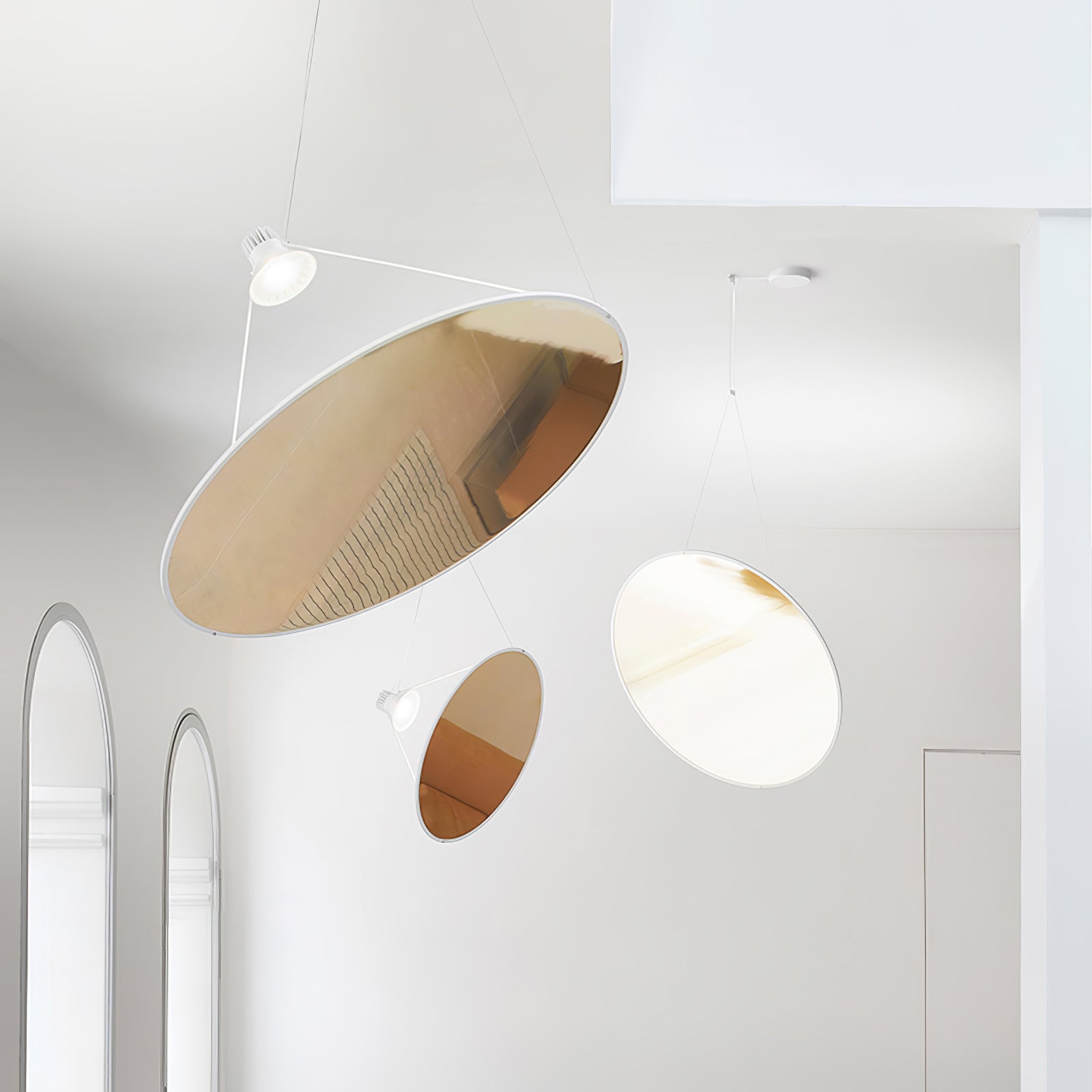 Brio Steel Minimalistic Pendant Lamp