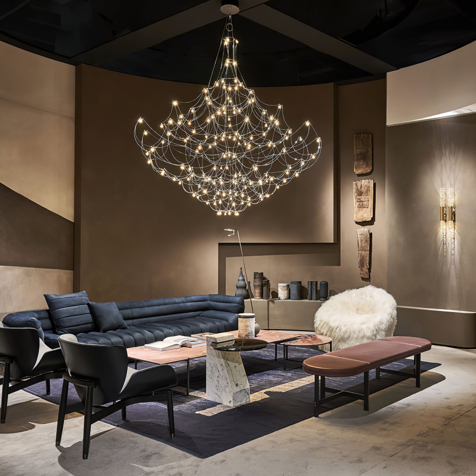 Amos Stellar Cloud Chandelier