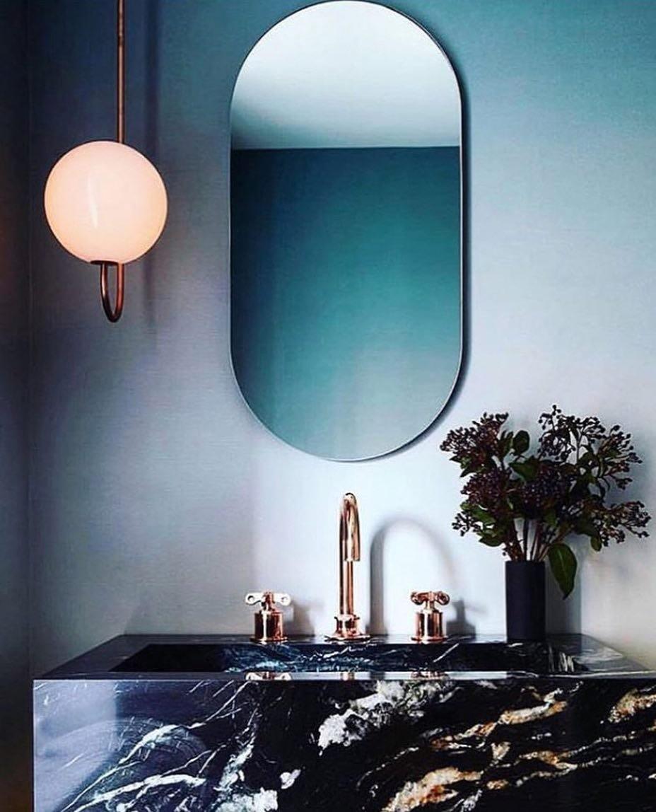 Brin Metal & Glass Elegant Pendant Light