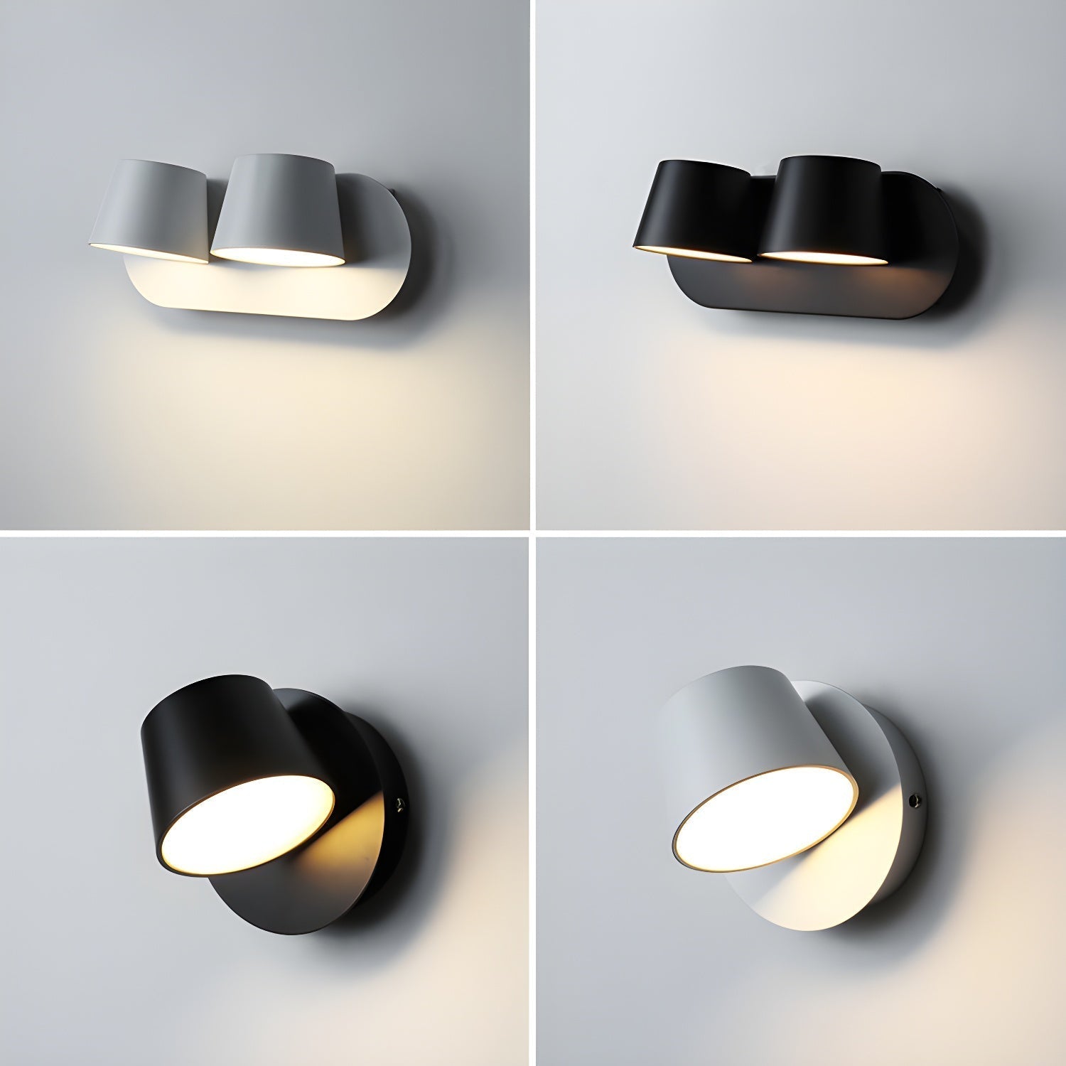 Aurlaeir Adjustable Plug-in Wall Lamp