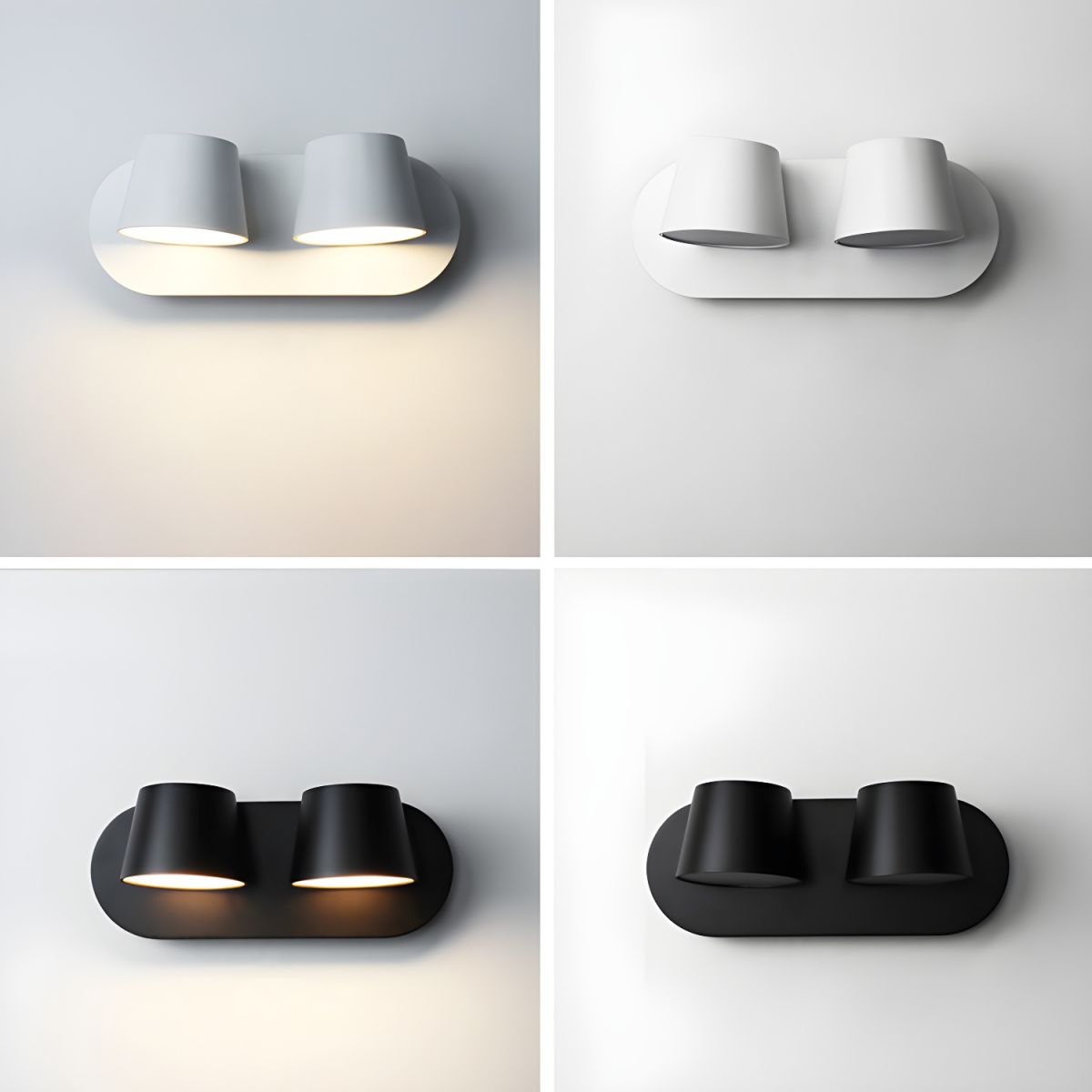 Aurlaeir Adjustable Plug-in Wall Lamp