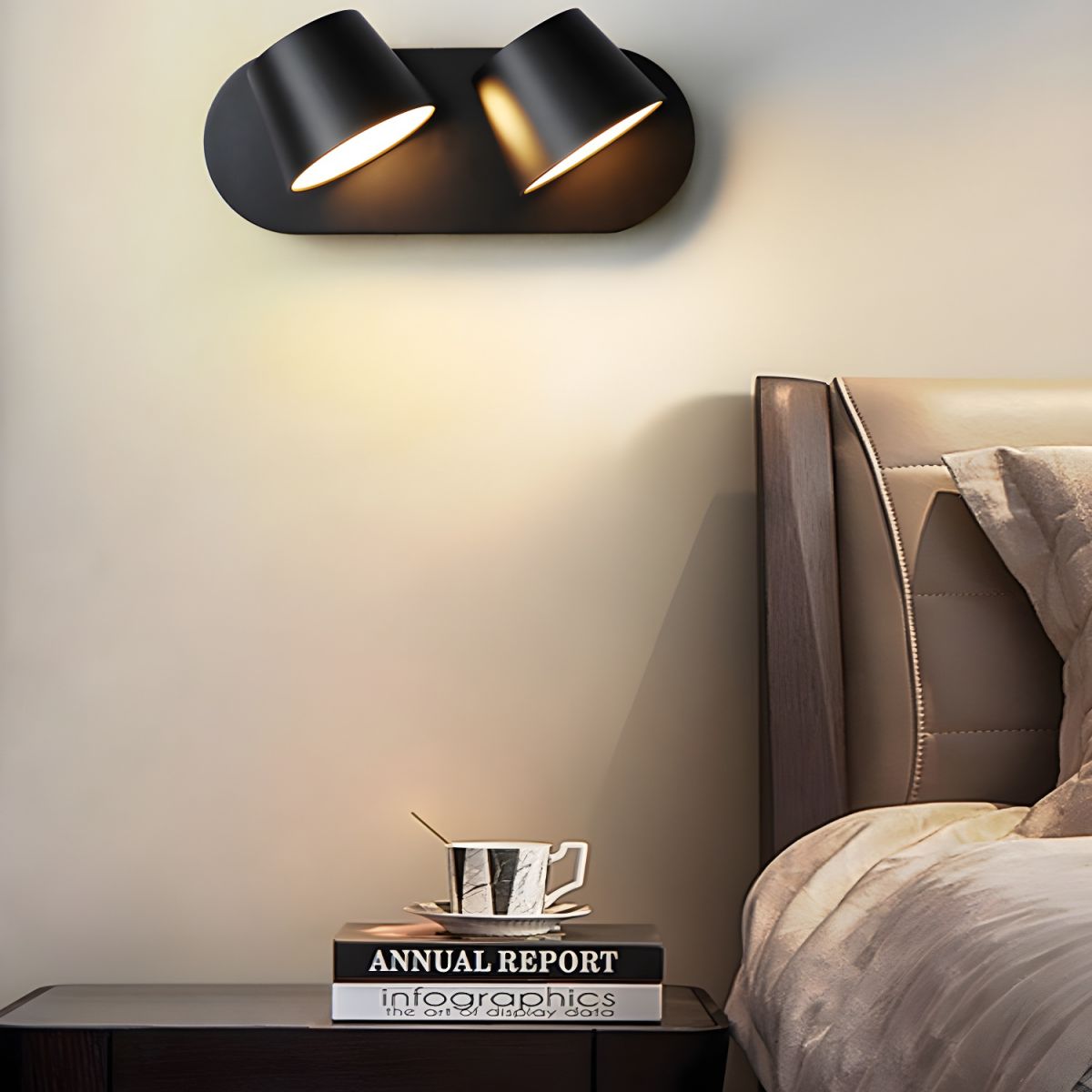 Aurlaeir Adjustable Plug-in Wall Lamp