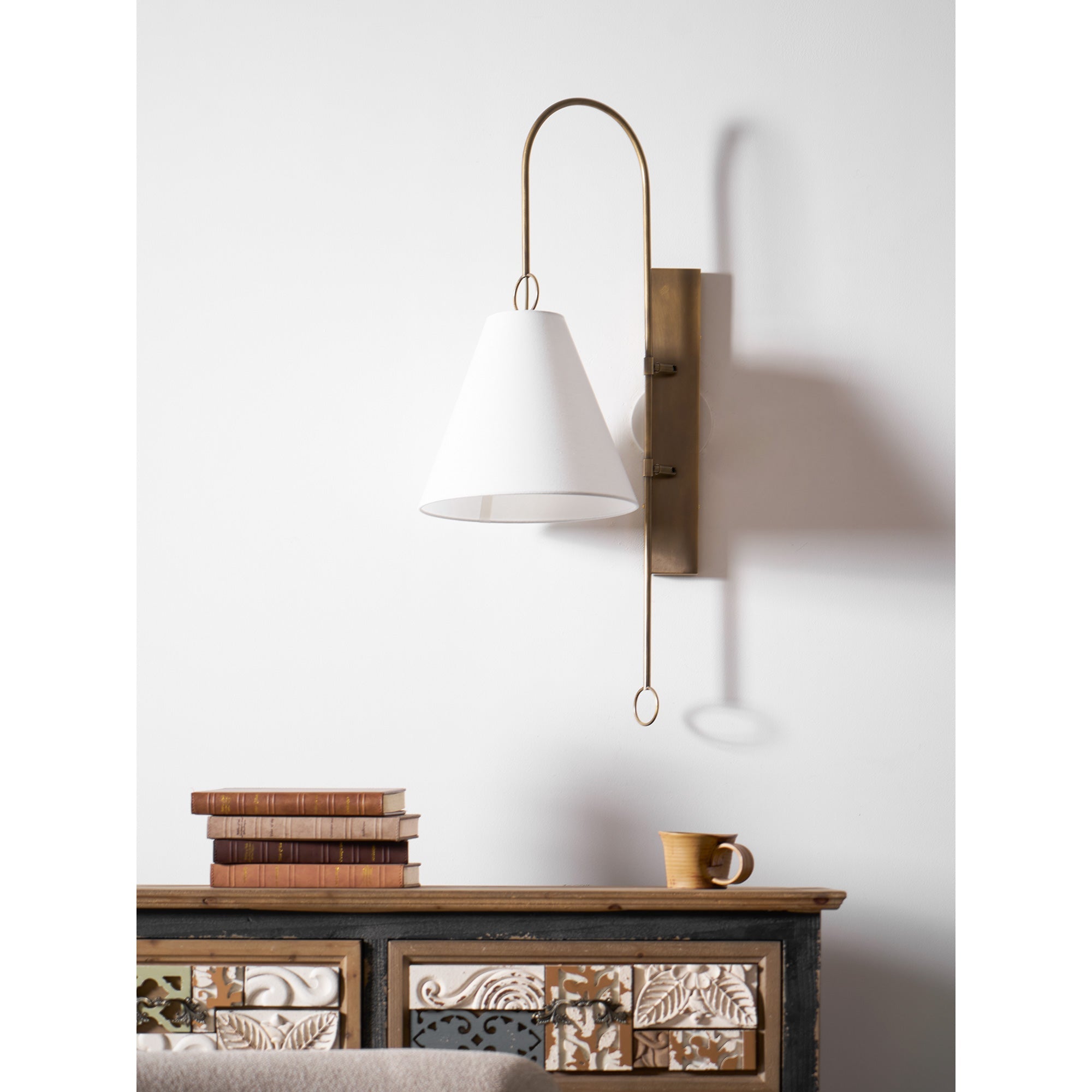 Ravenstead Brass Indoor Wall Light