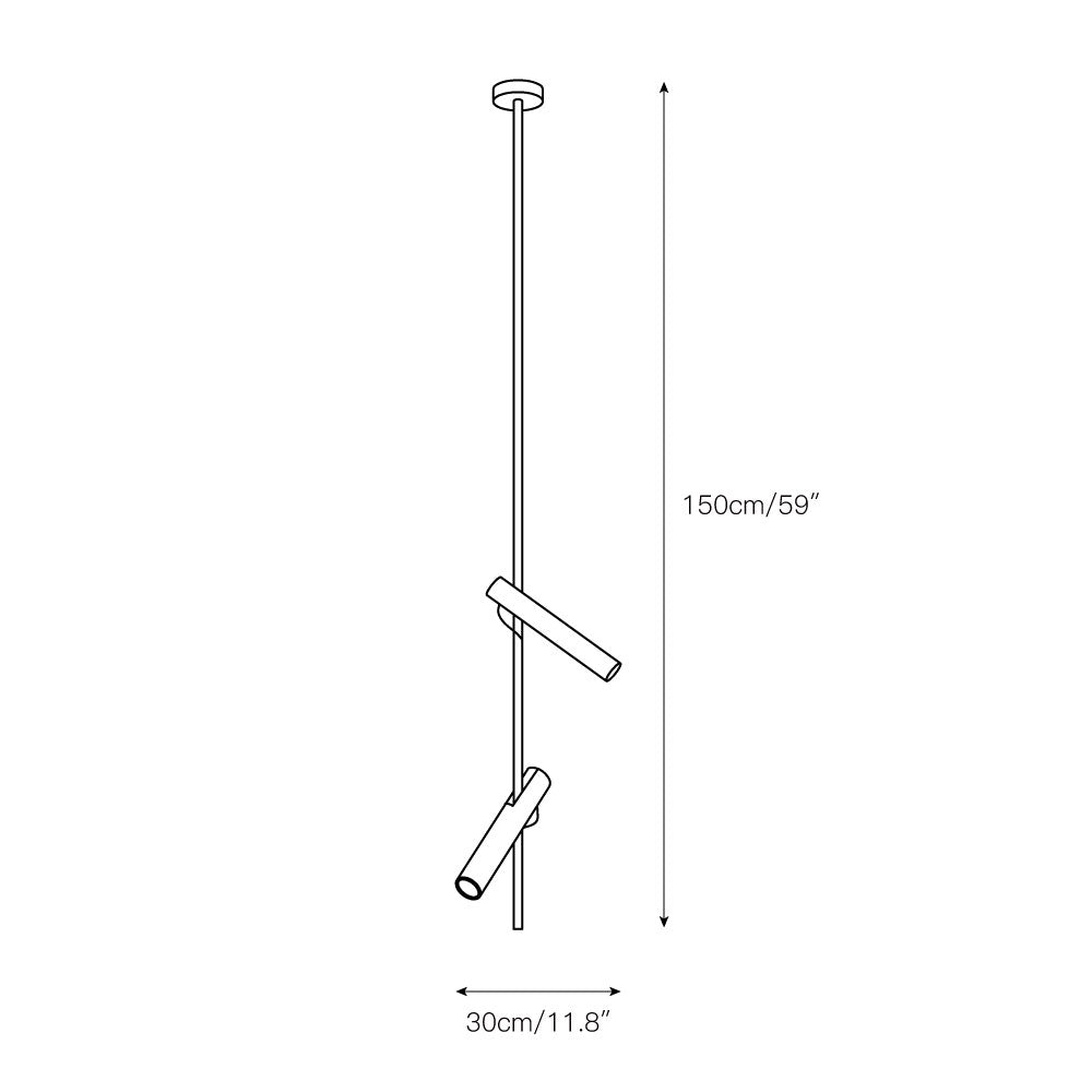 Jarnbruvyi Modern Minimalist Line Pendant Light
