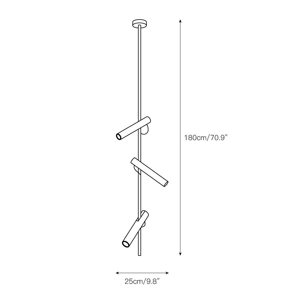 Jarnbruvyi Modern Minimalist Line Pendant Light