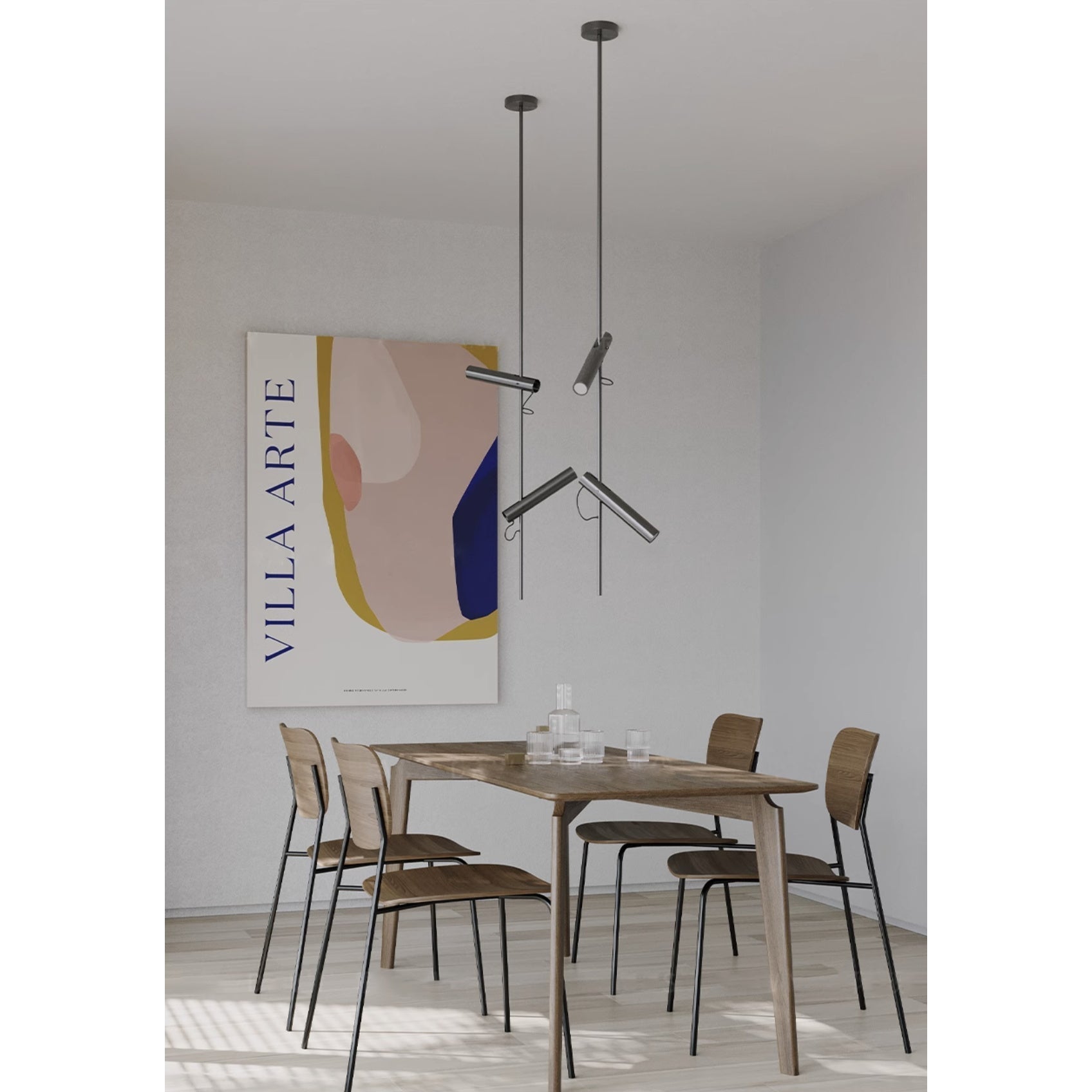 Jarnbruvyi Modern Minimalist Line Pendant Light