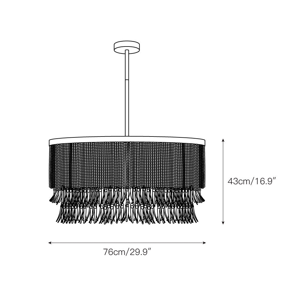 Fiorafield Wood Chandelier