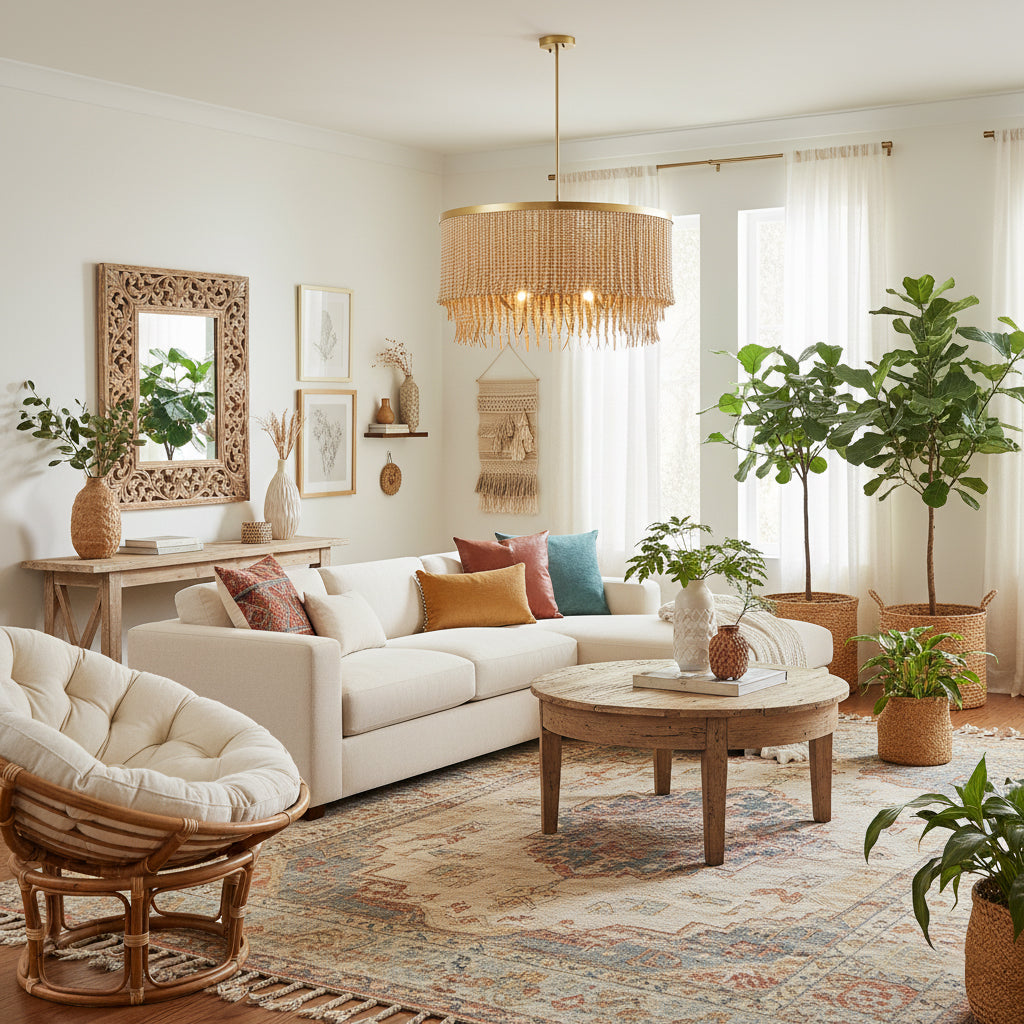 Fiorafield Wood Chandelier