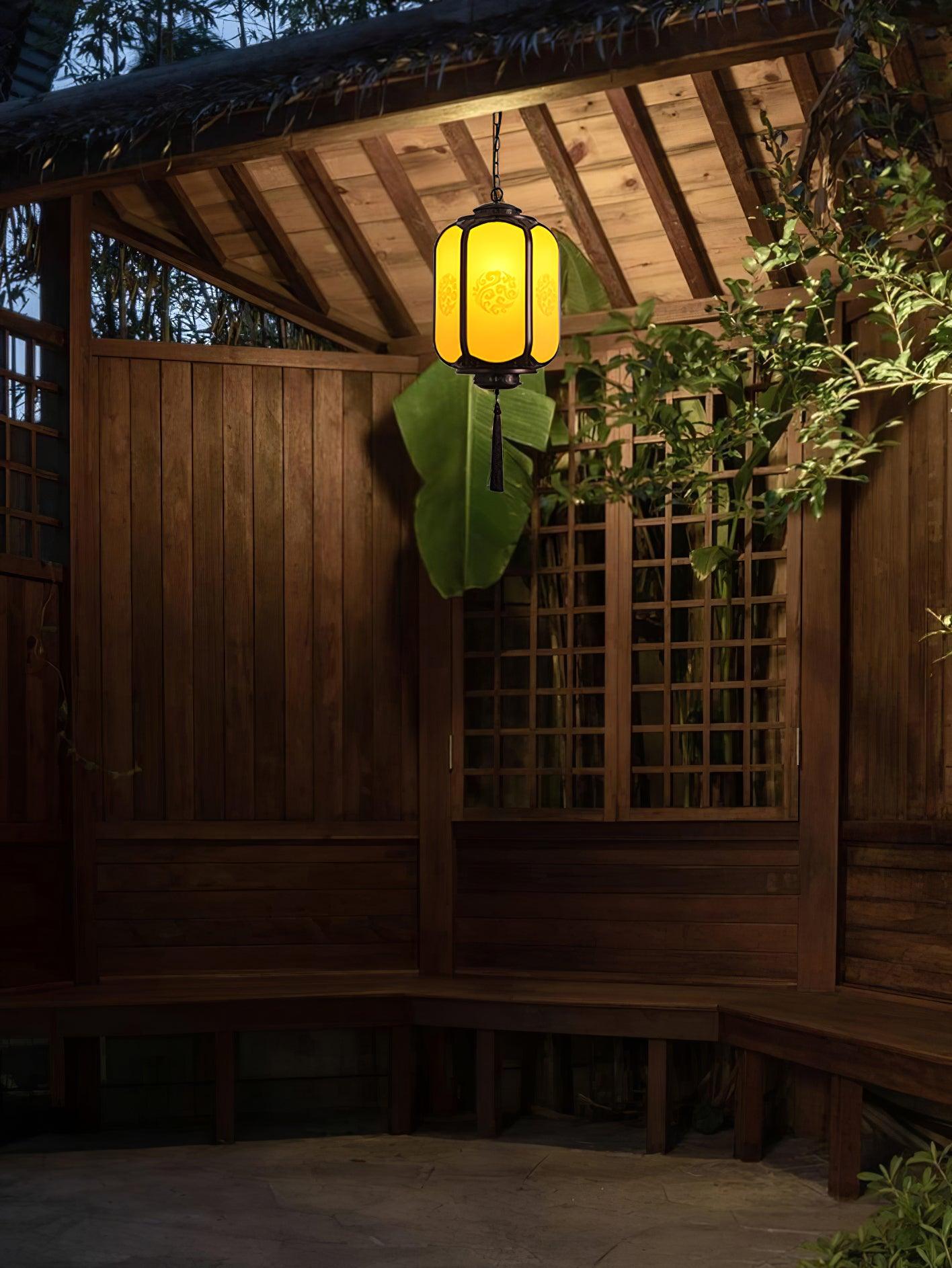 Dominex Pendant Lamp Antique Lantern Outdoor Rustic