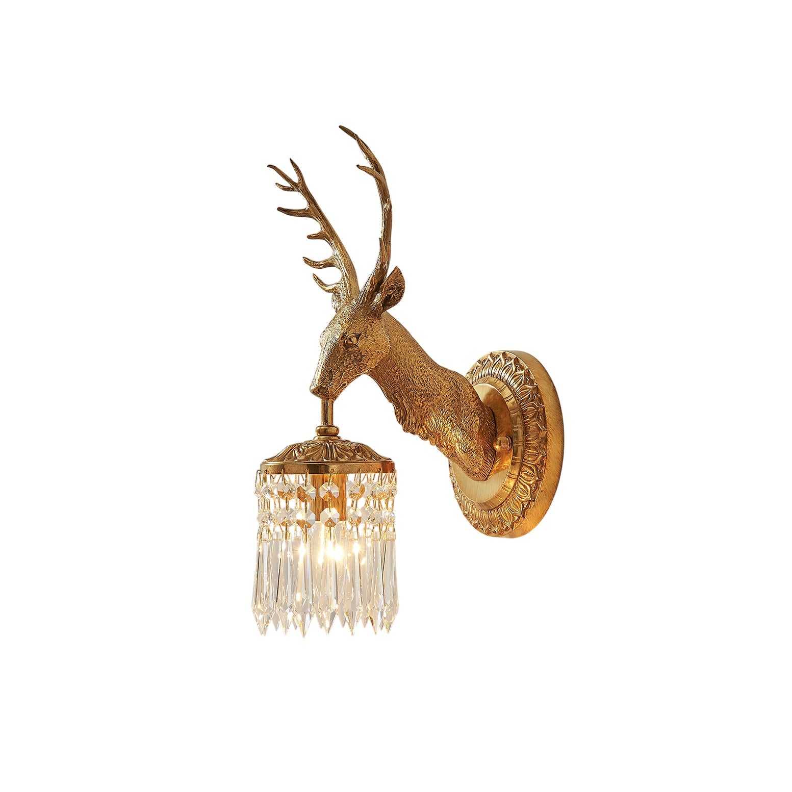 Valeridge Antler Crystal Indoor Wall Light