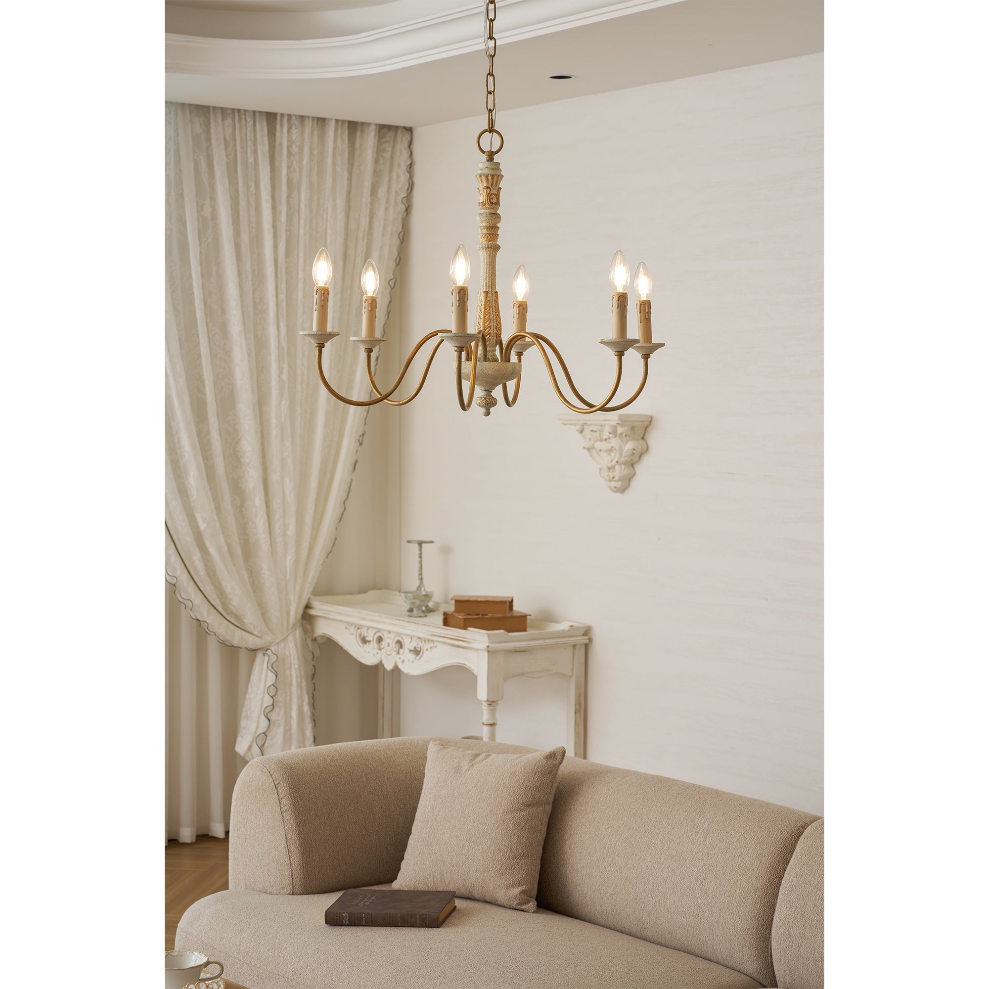 Ravencourt Wood Chandelier