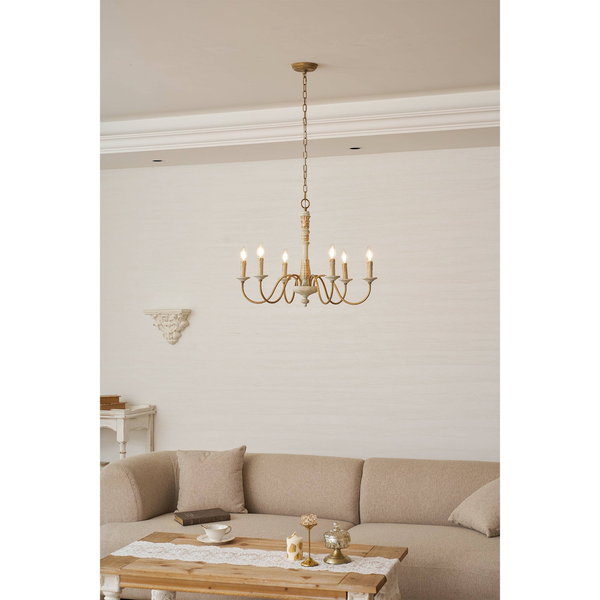 Ravencourt Wood Chandelier