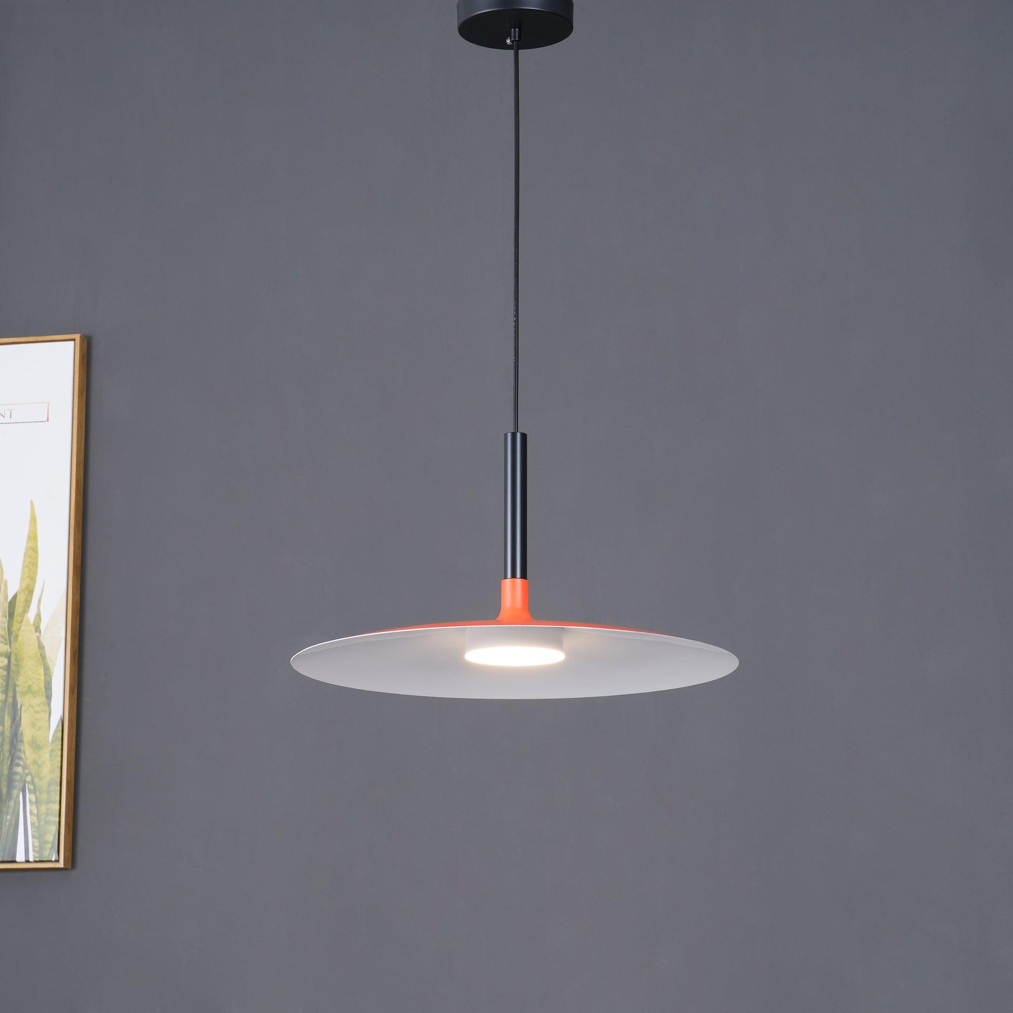 Ardinena Pendant Lamp Aluminum Flat Disc