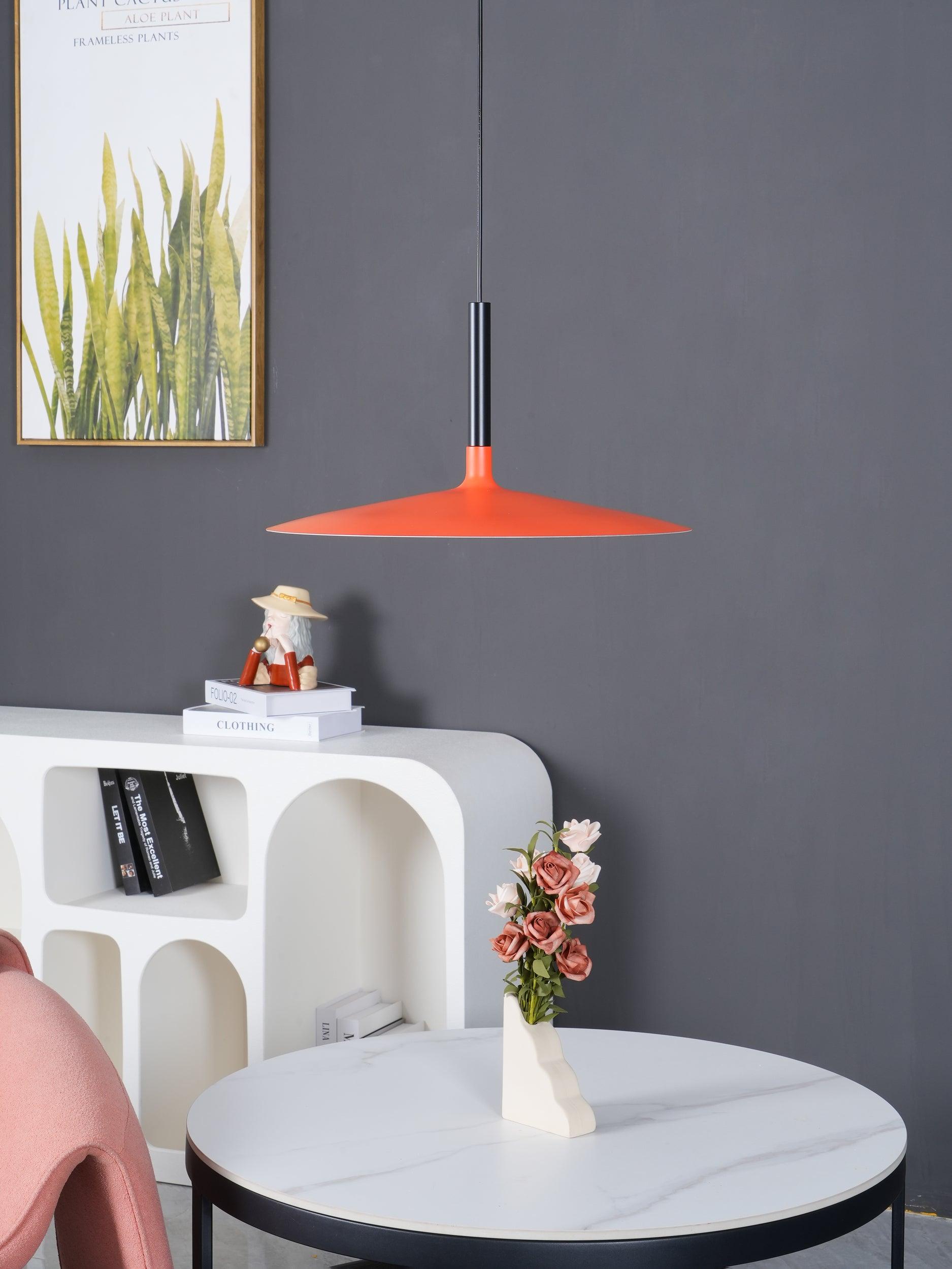 Ardinena Pendant Lamp Aluminum Flat Disc