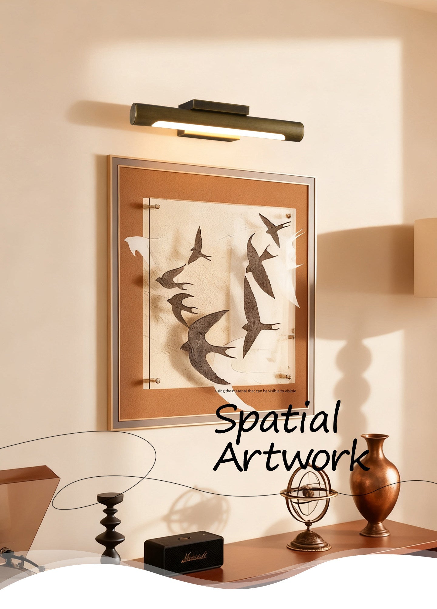 Solerelia Brass Wall Light