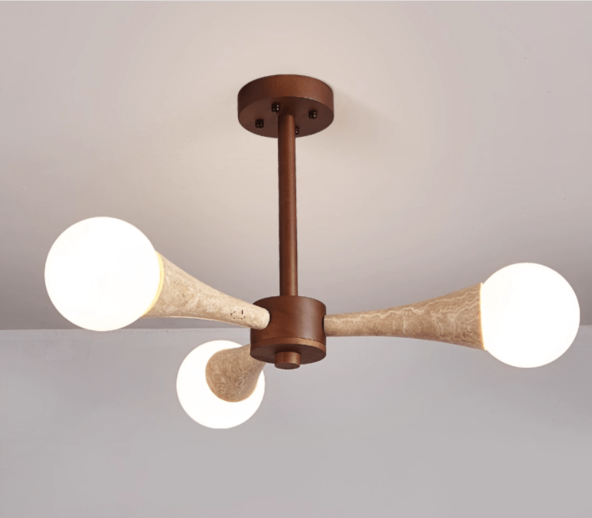 Arbor Travertine Chandelier
