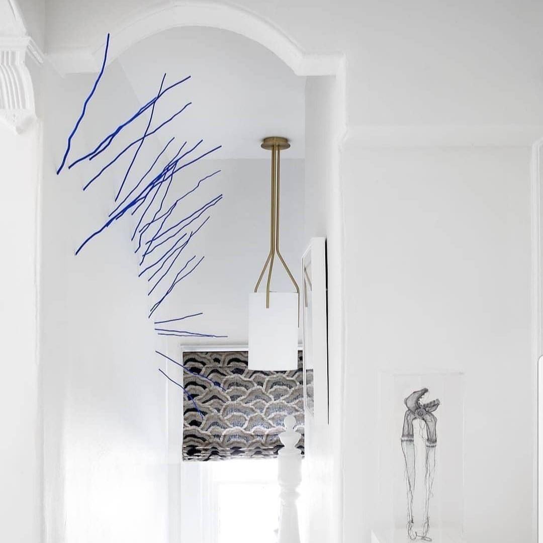 Cex Chandelier LED 3-Lights Brass Modern