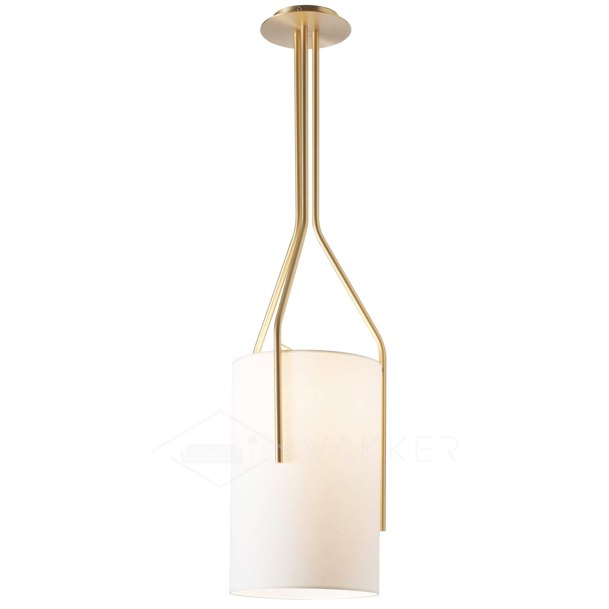 Cex Chandelier LED 3-Lights Brass Modern