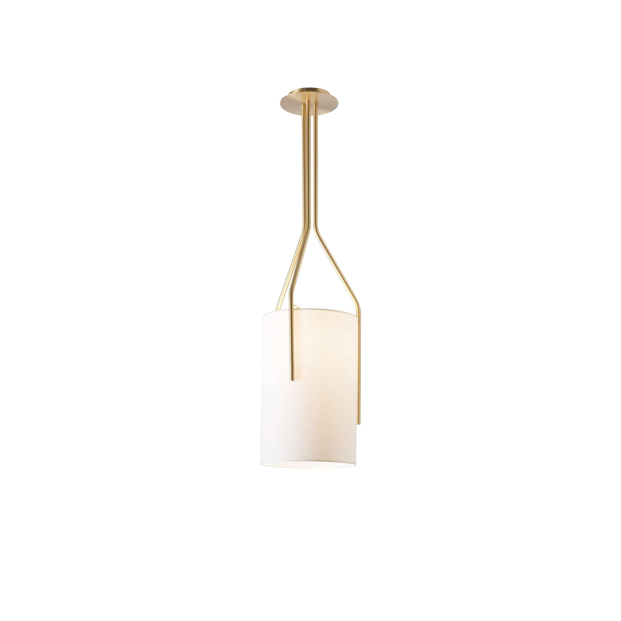 Cex Chandelier LED 3-Lights Brass Modern
