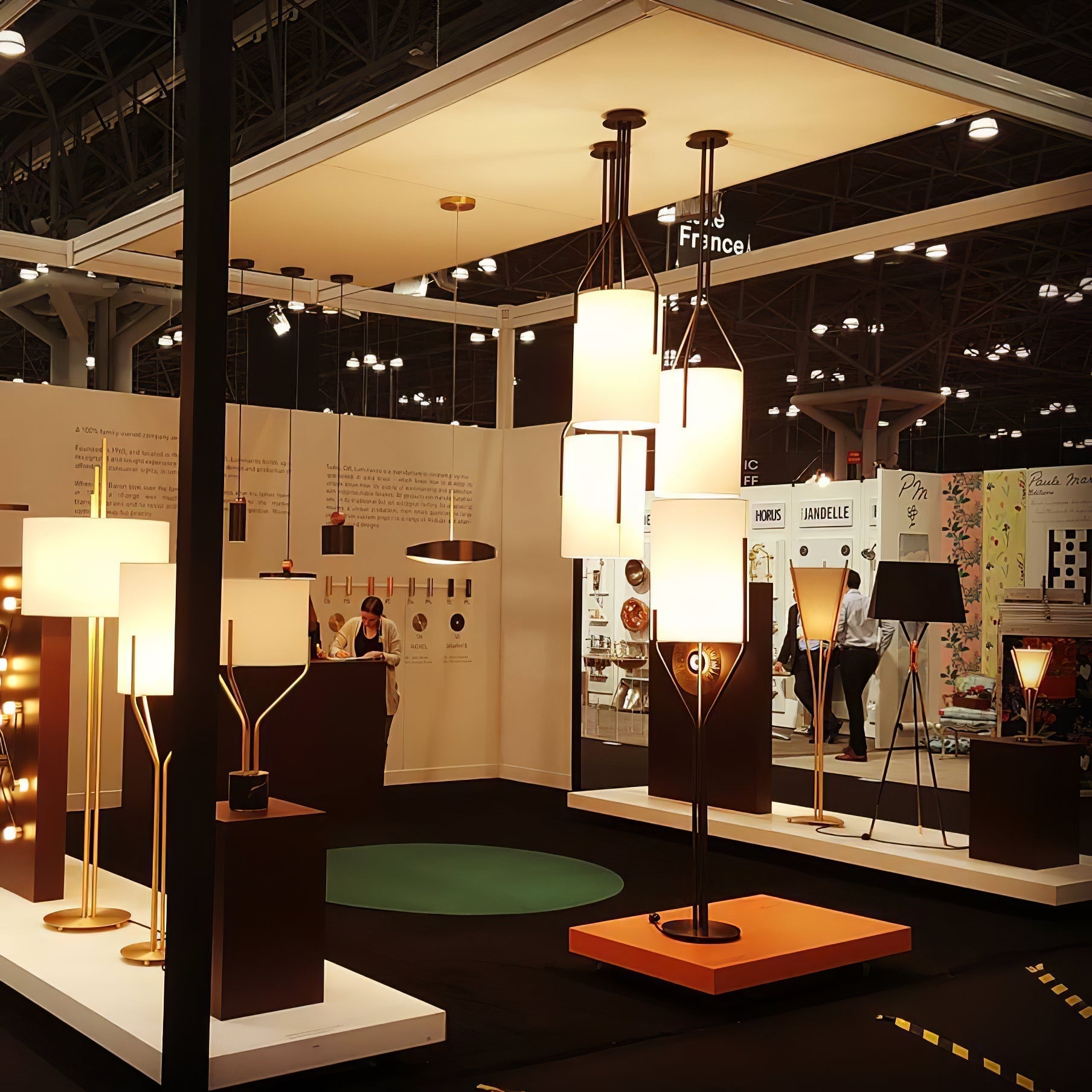Cex Chandelier LED 3-Lights Brass Modern