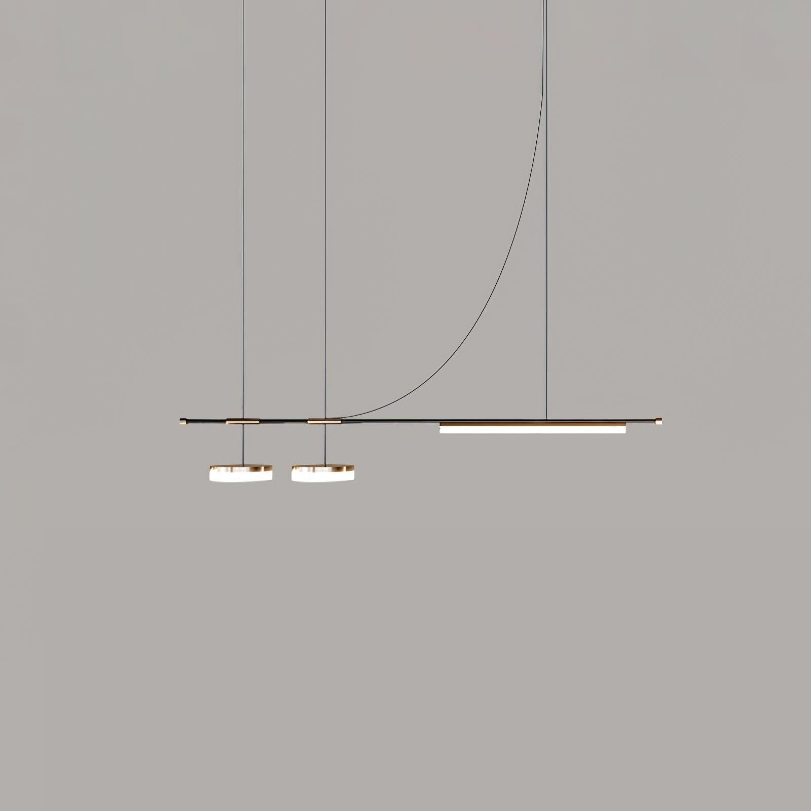 Avenanine Linear Modern Pendant Light