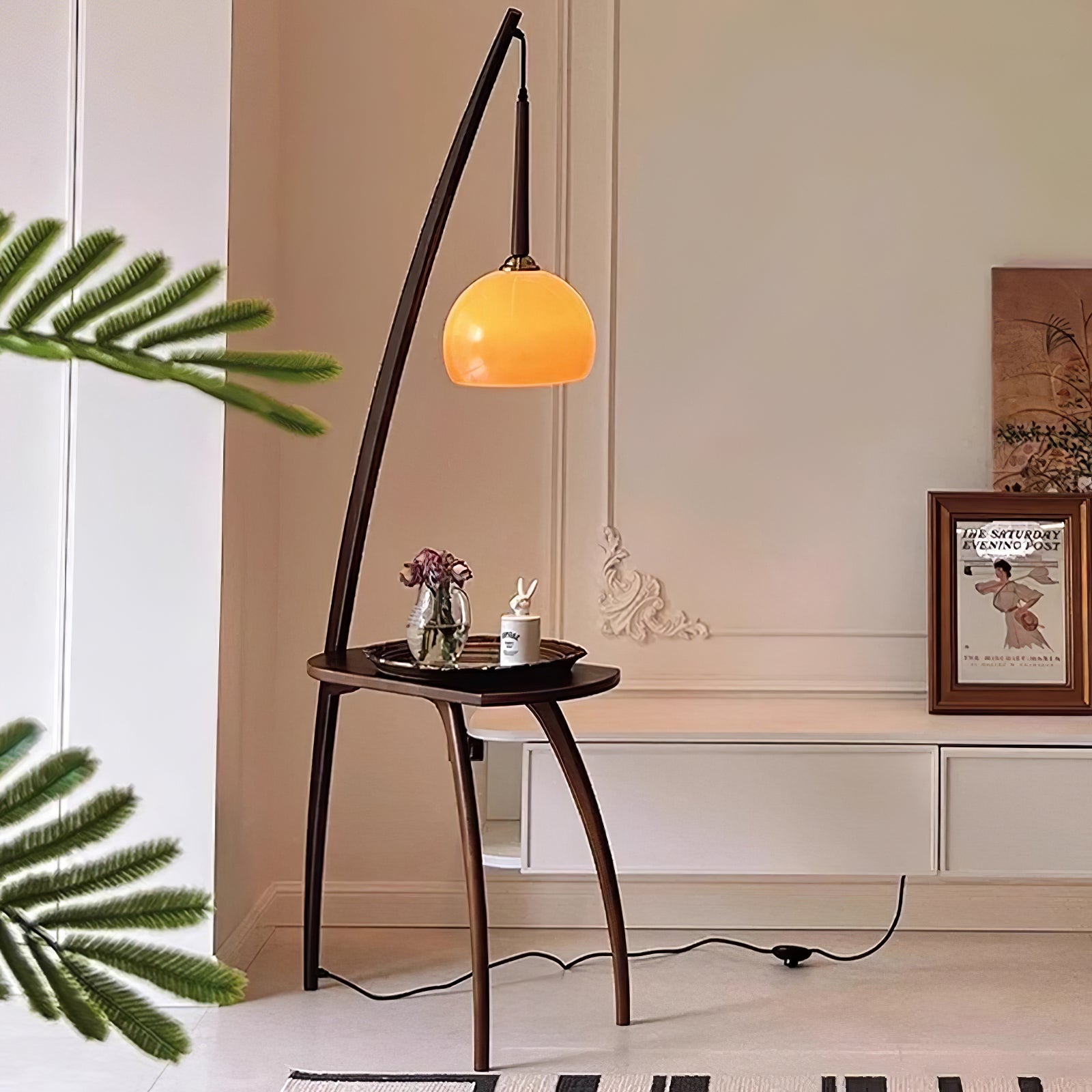 Arcada Arc Sphere Floor Lamp