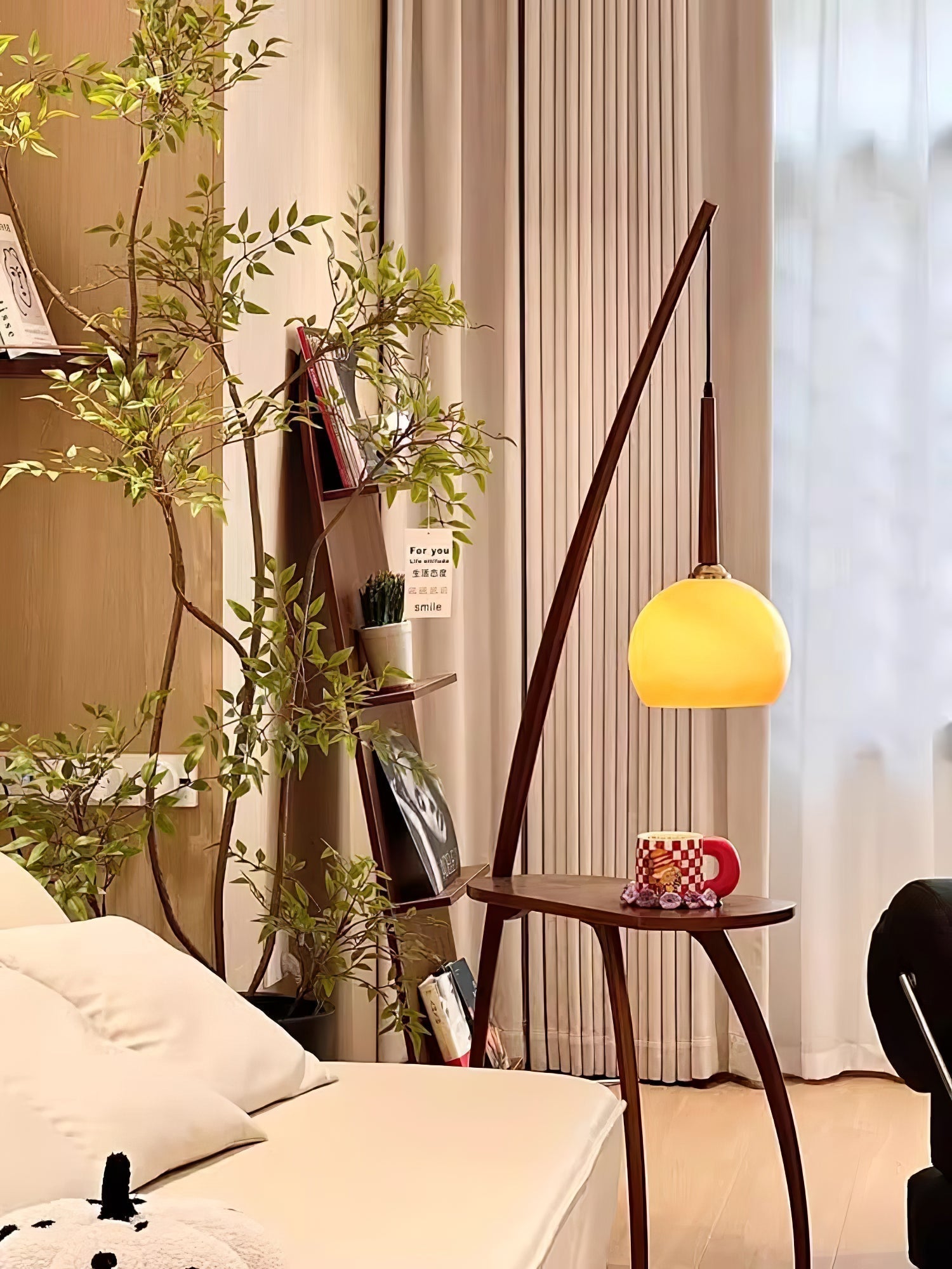 Arcada Arc Sphere Floor Lamp