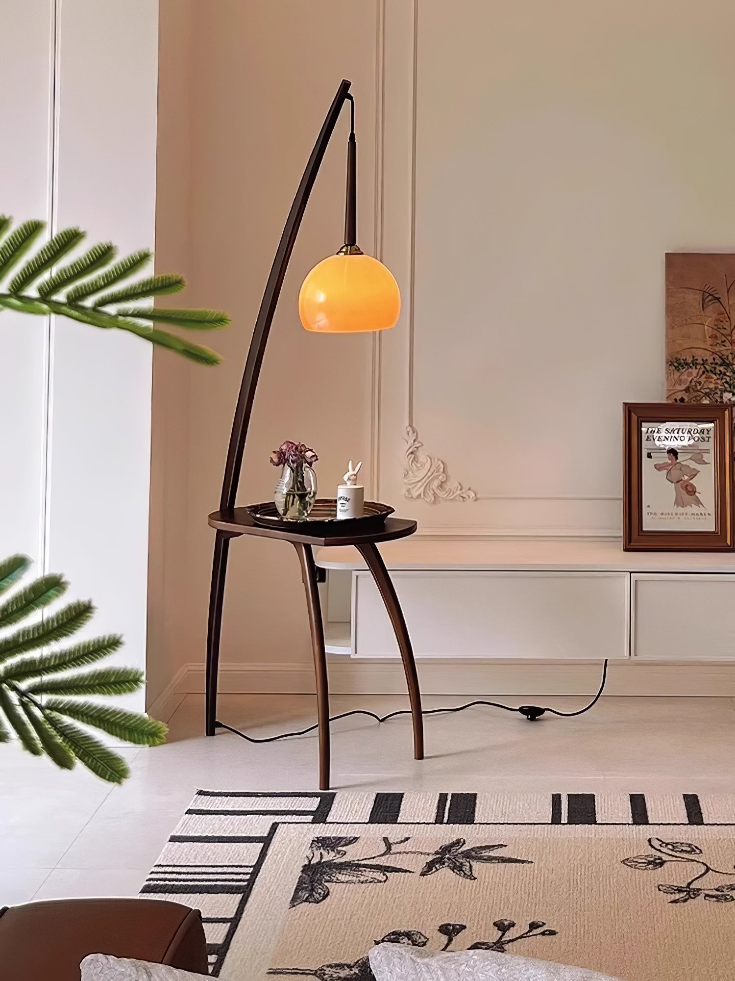 Arcada Arc Sphere Floor Lamp