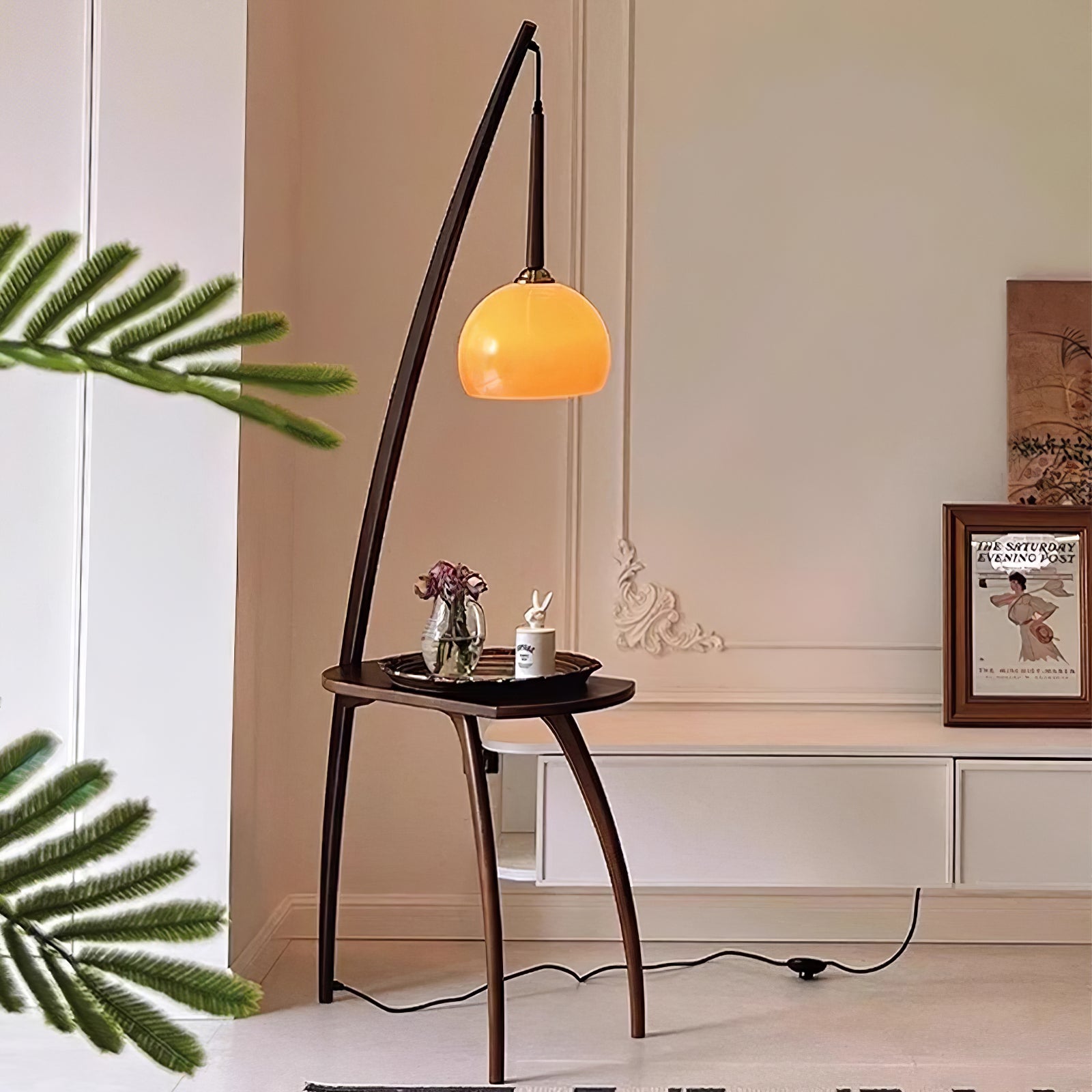 Arcada Arc Sphere Floor Lamp
