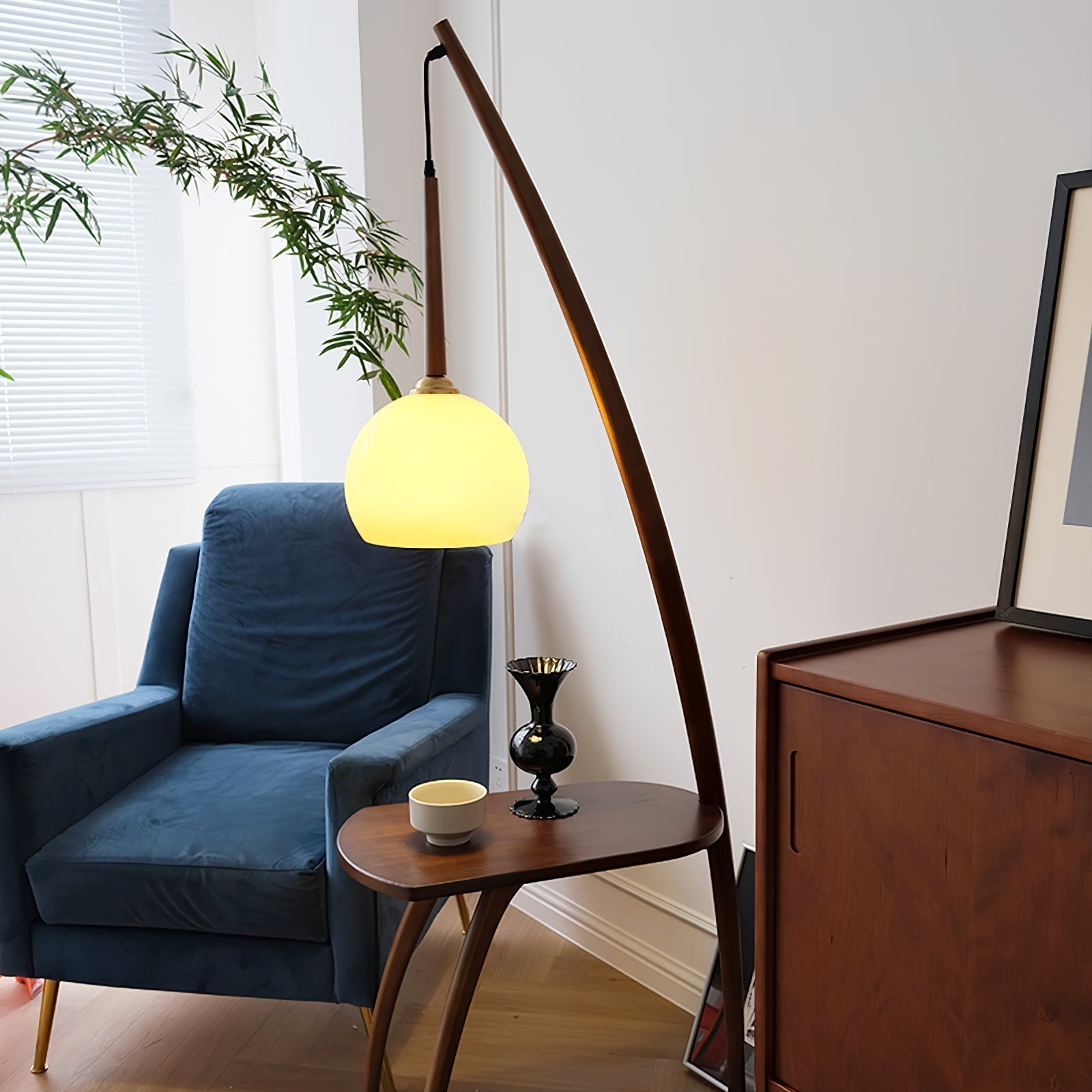 Arcada Arc Sphere Floor Lamp