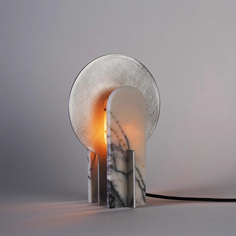 Solvique Arch Marble Table Lamp