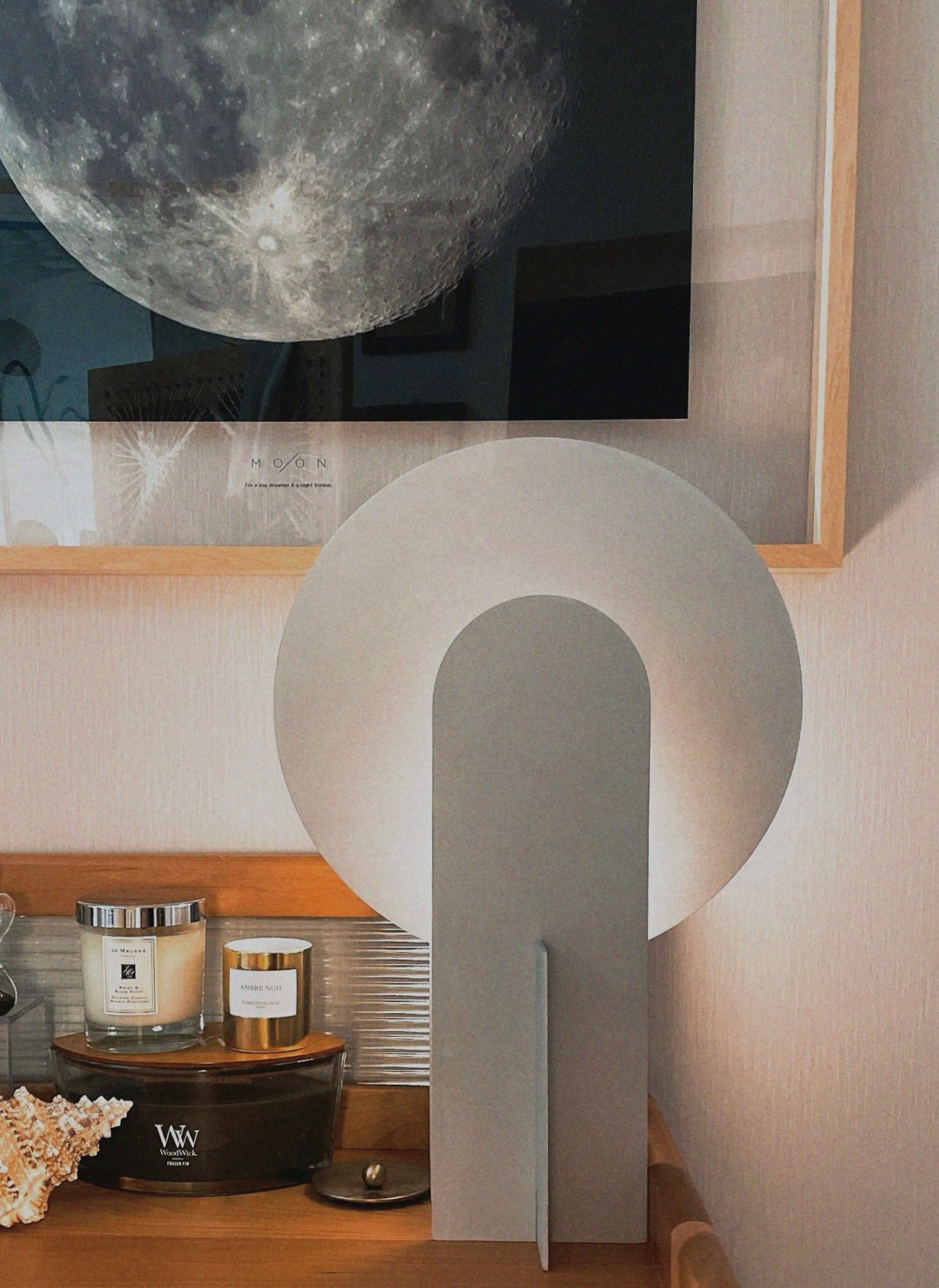 Solvique Arch Marble Table Lamp